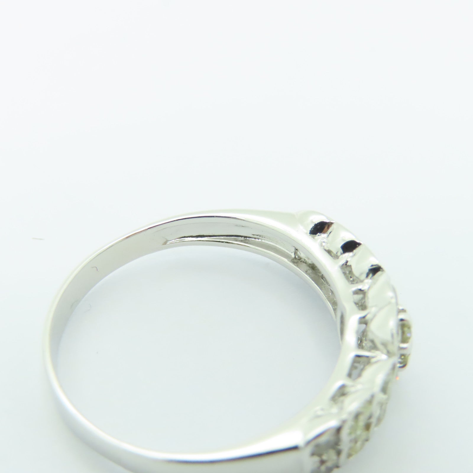 JEWELRY 18K白金Diamond Ring鑽石戒指US#7.25