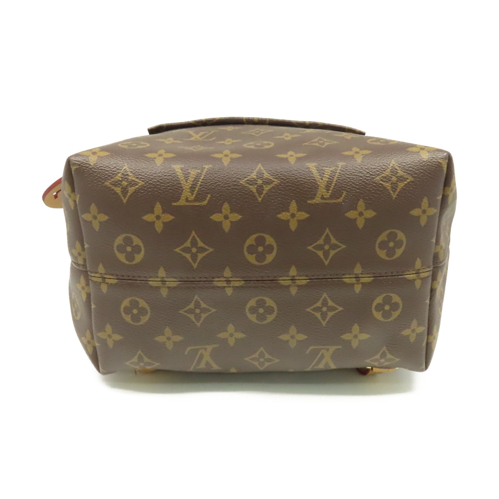 LOUIS VUITTON Monogram Moutsouris PM Backpack金扣背包啡色