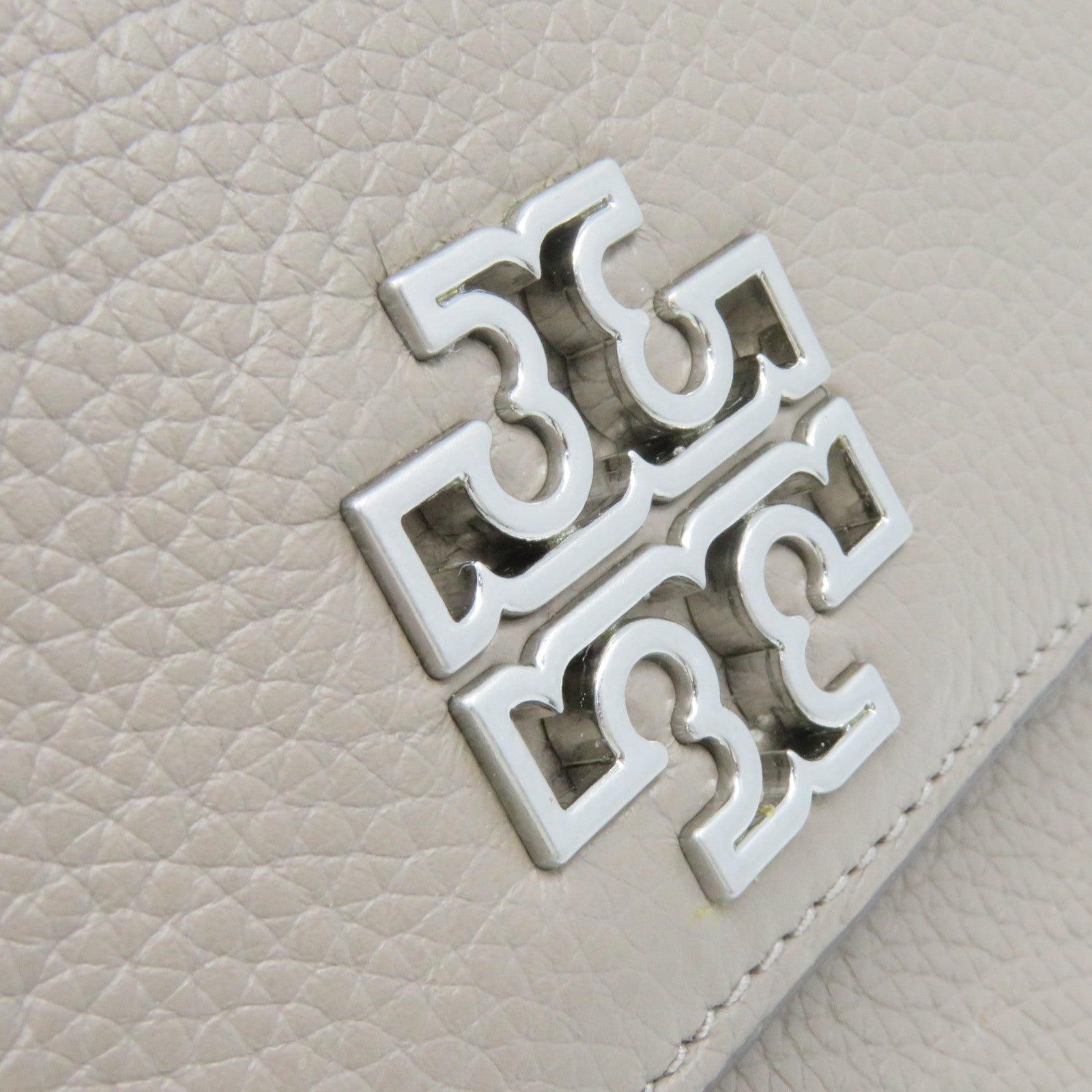 Tory Burch 牛皮皮革2Way Shoulder Bag手挽肩背两用袋灰色