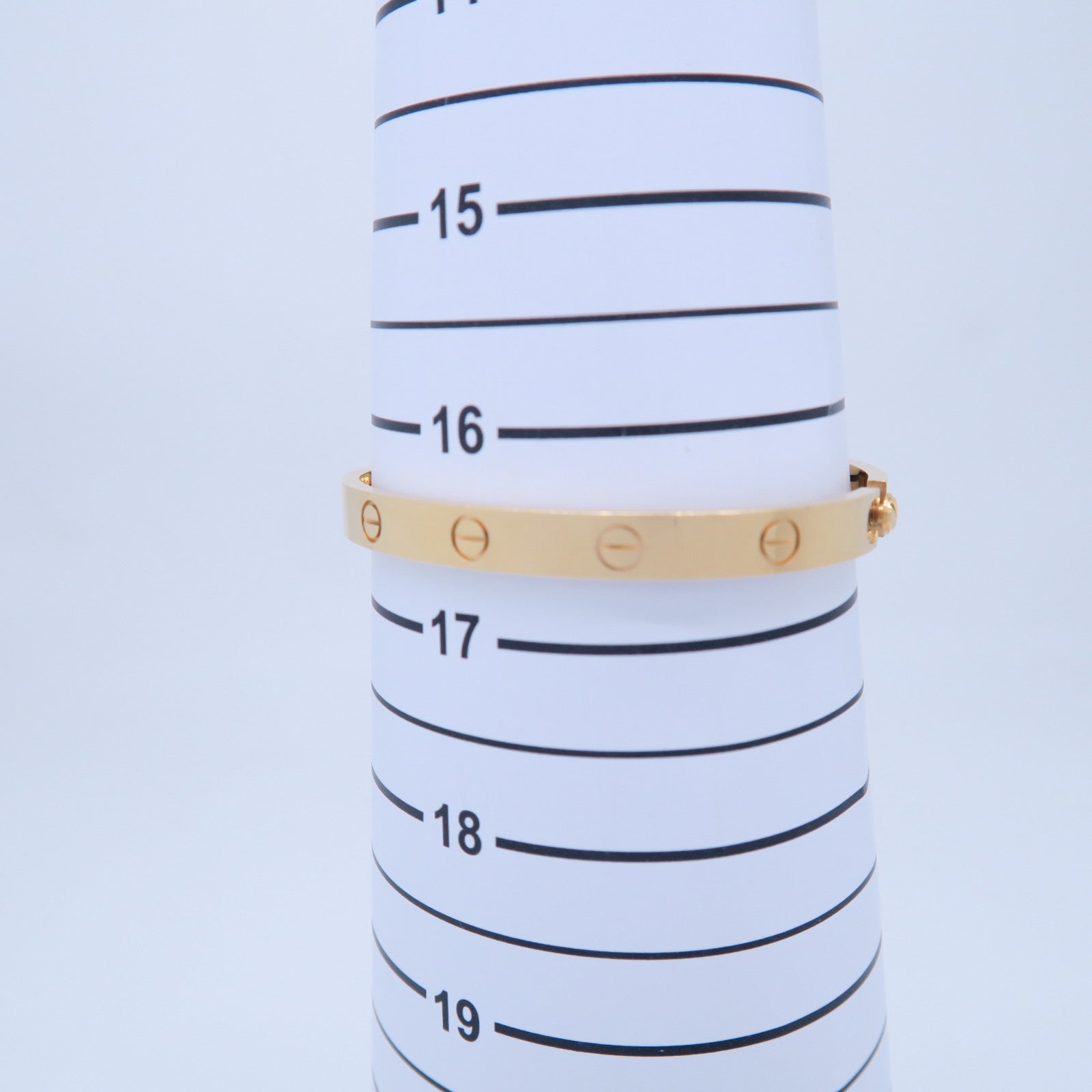 CARTIER 18K金Love Bracelet手鐲#17