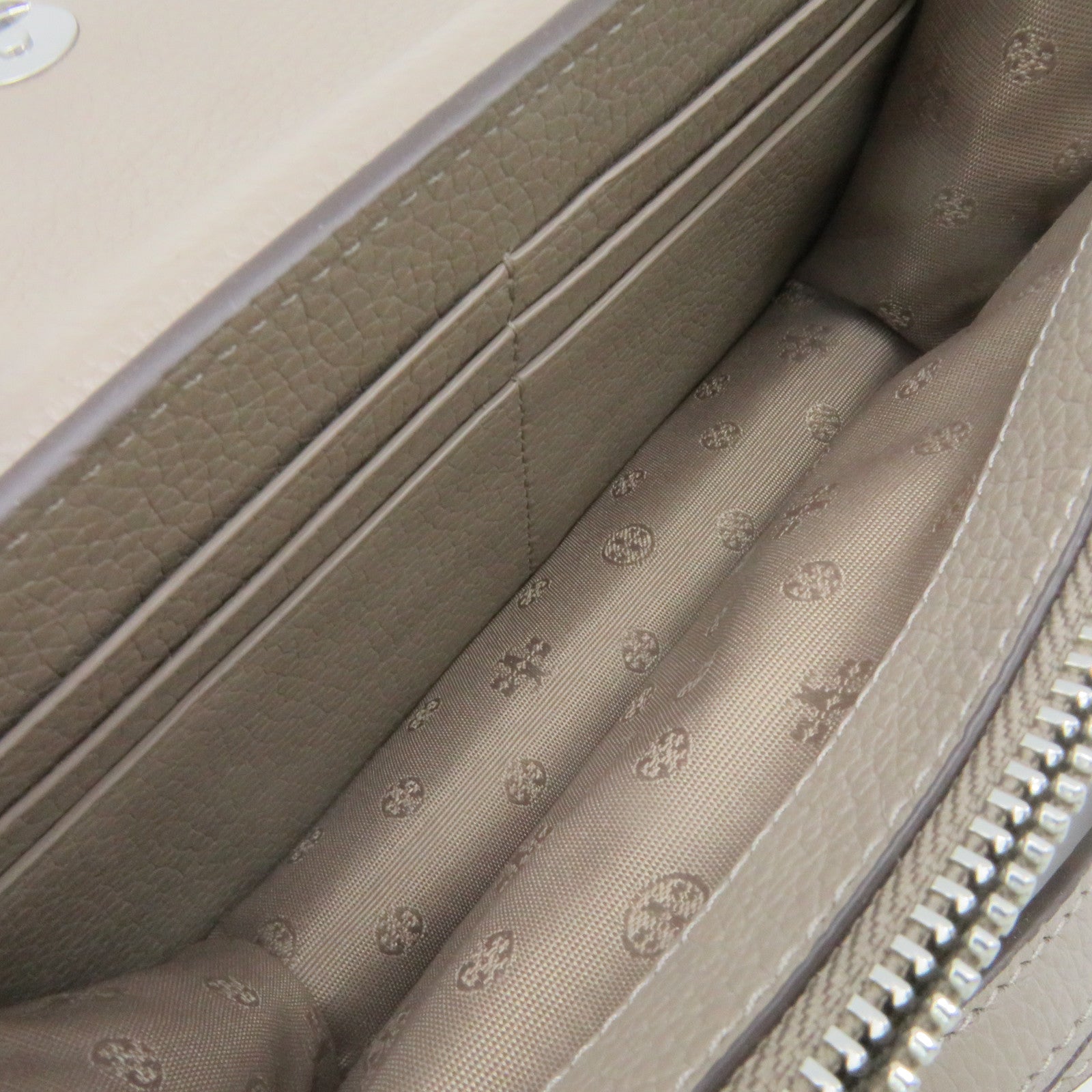Tory Burch 牛皮皮革2Way Shoulder Bag手挽肩背两用袋灰色