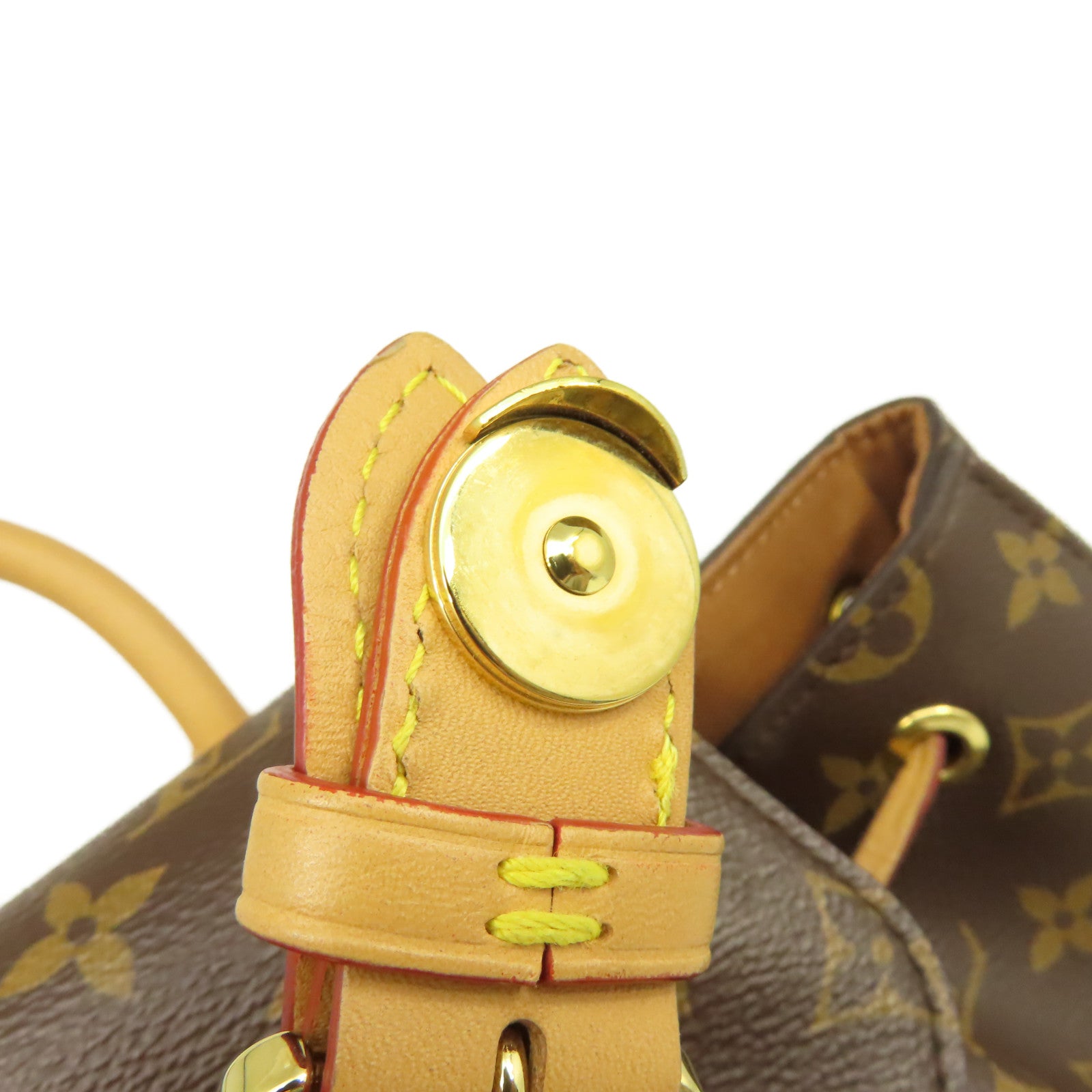LOUIS VUITTON Monogram Moutsouris PM Backpack金扣背包啡色