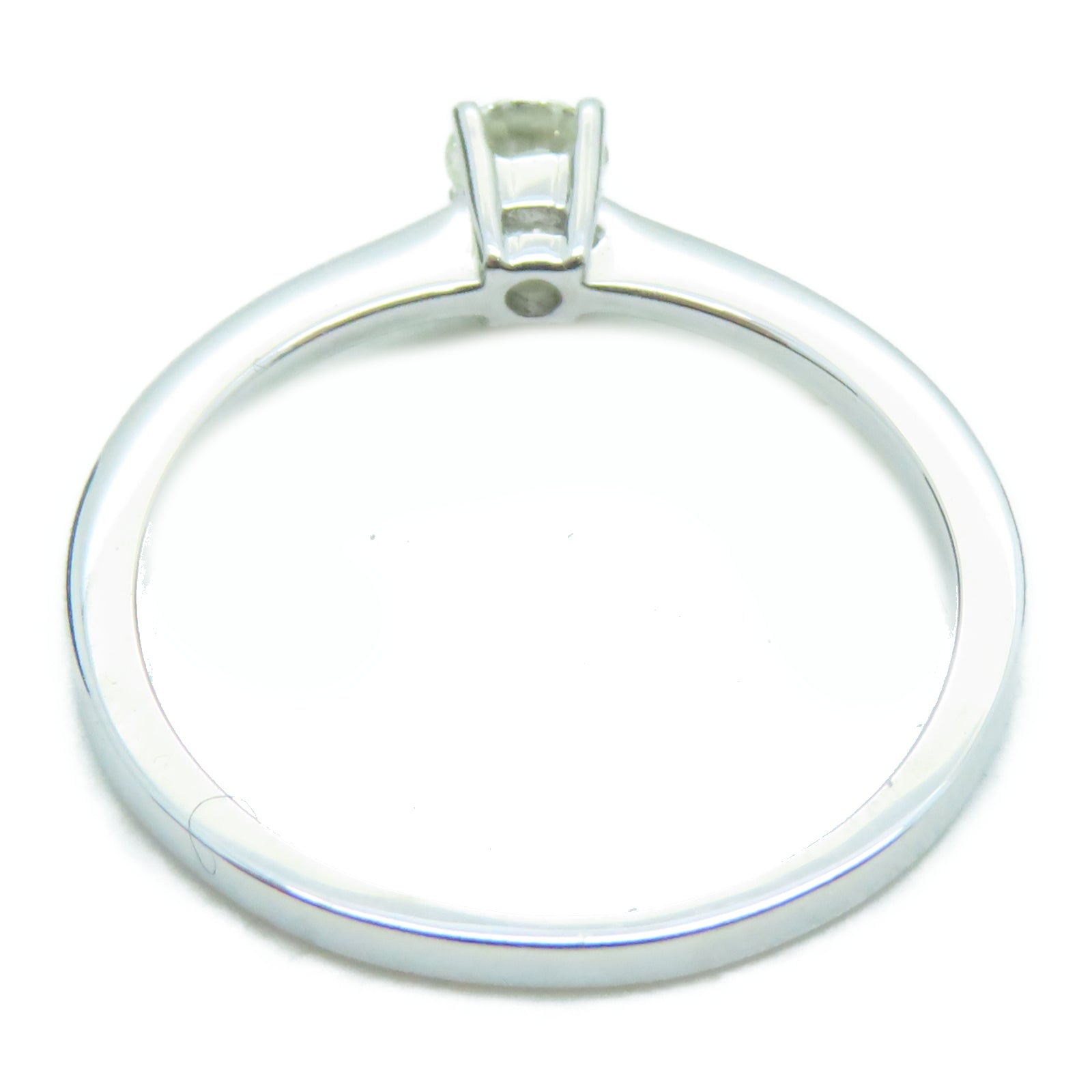 JEWELRY 18K白金Diamond Ring 0.19ct鑽石戒指US#6