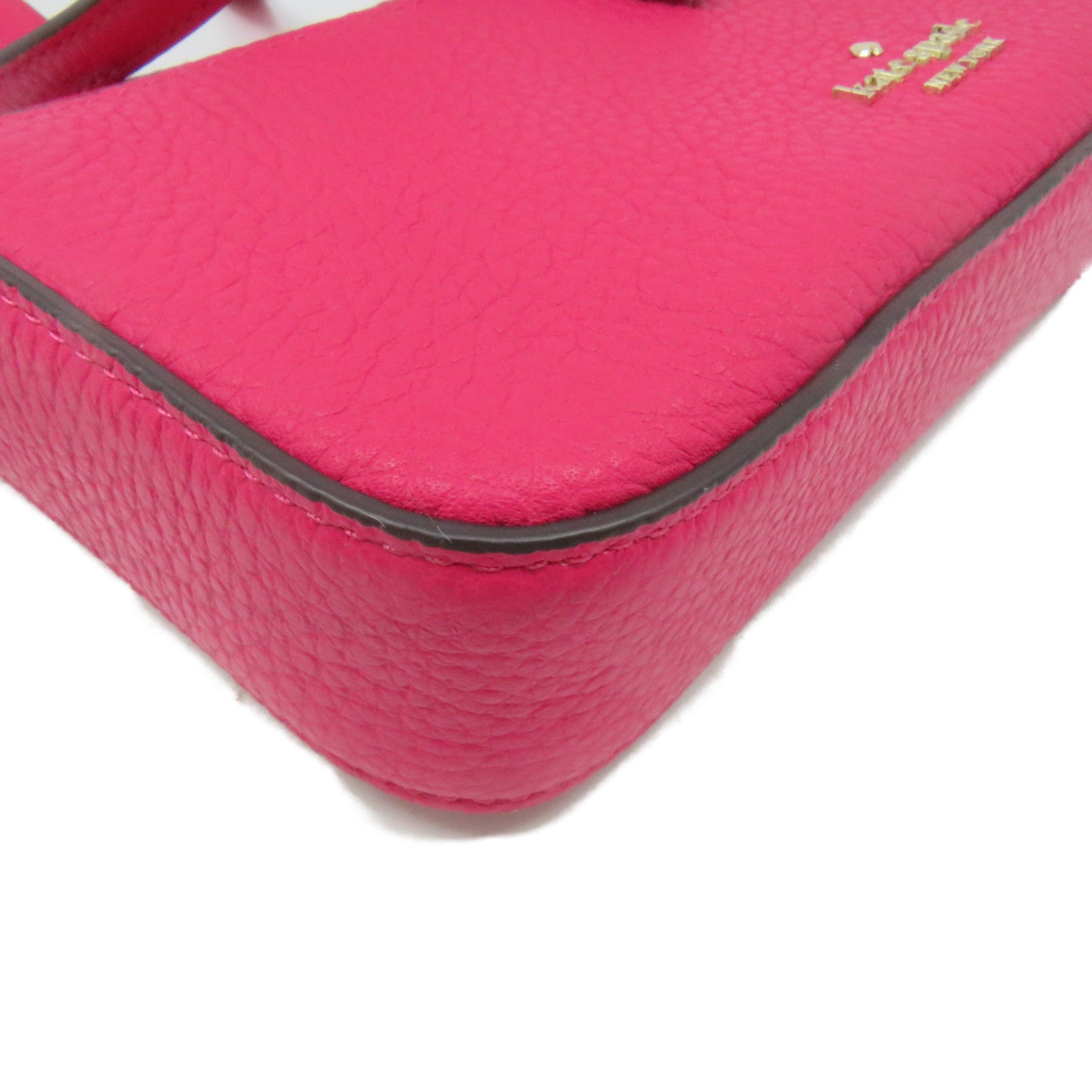 Kate Spade 牛皮皮革Shoulder Bag肩背袋粉红色
