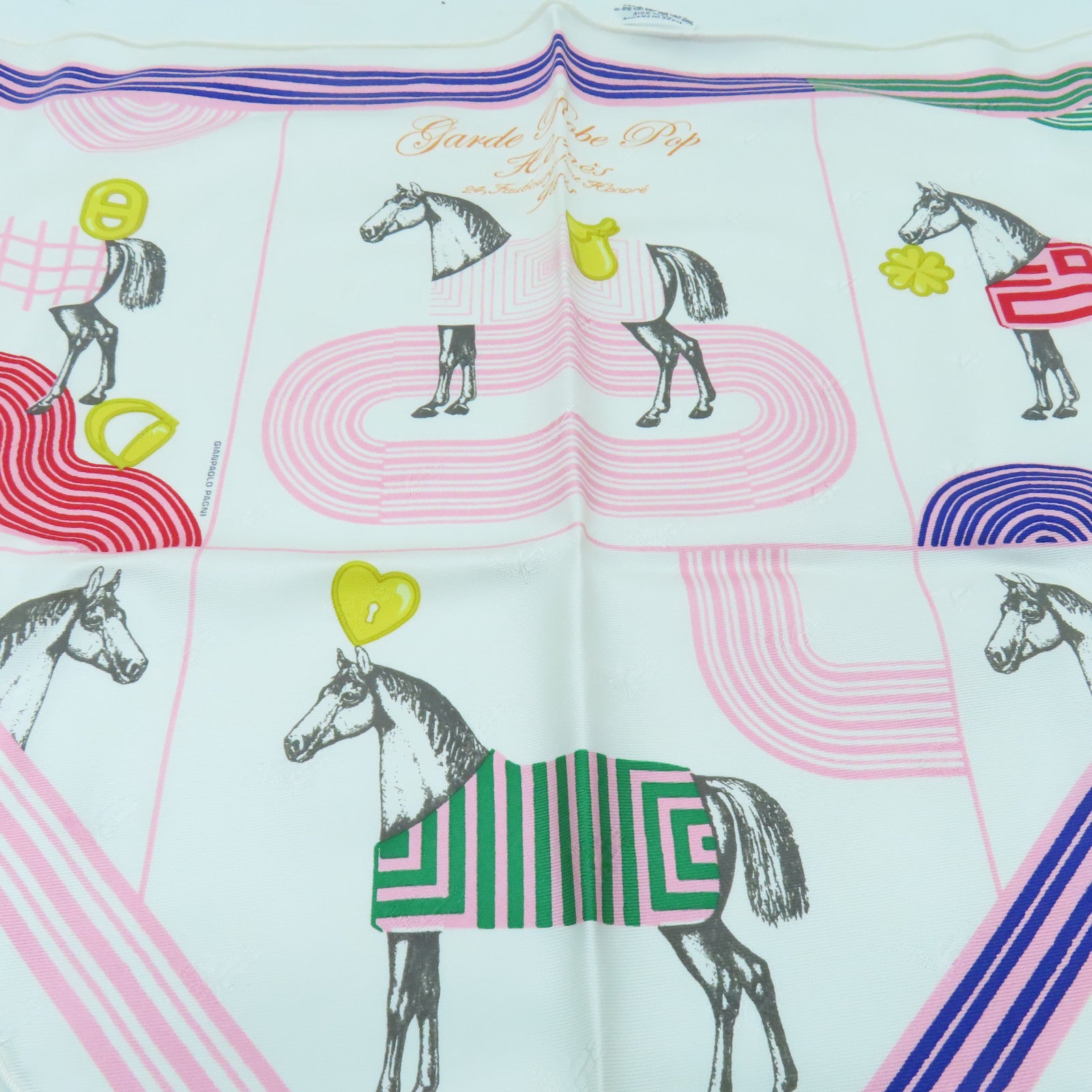 HERMES 【激減優惠】絲質Scarf絲巾彩色