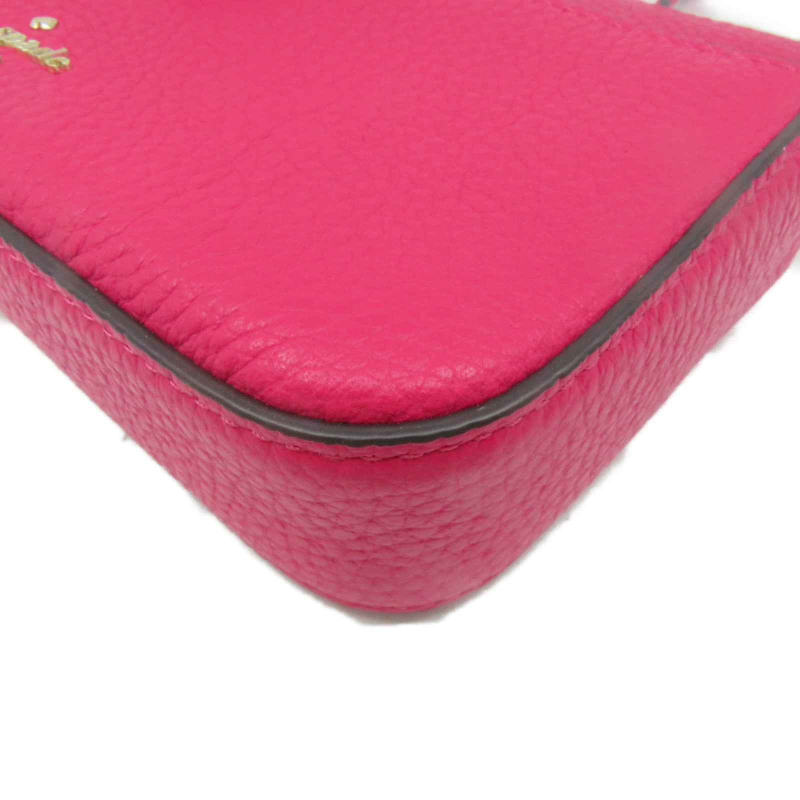 Kate Spade 牛皮皮革Shoulder Bag肩背袋粉红色
