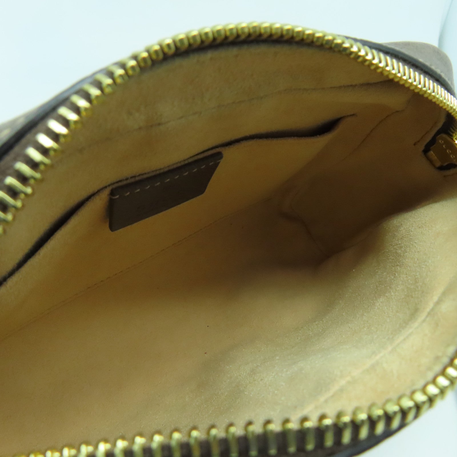 GUCCI 塗層帆布Ophidia GG Supreme金扣肩背袋啡色