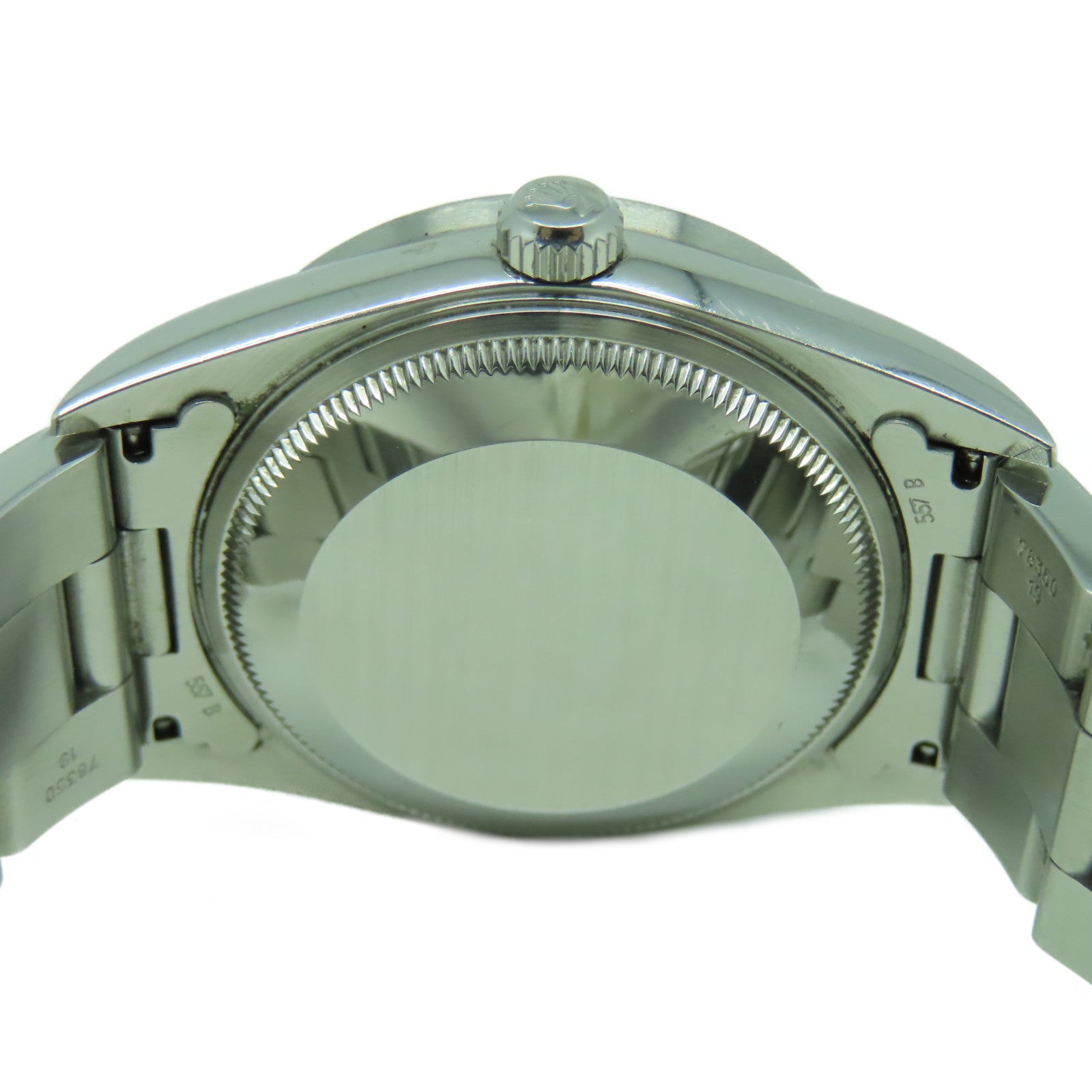ROLEX Oyster Perpetual不鏽鋼手錶自動機芯黑色