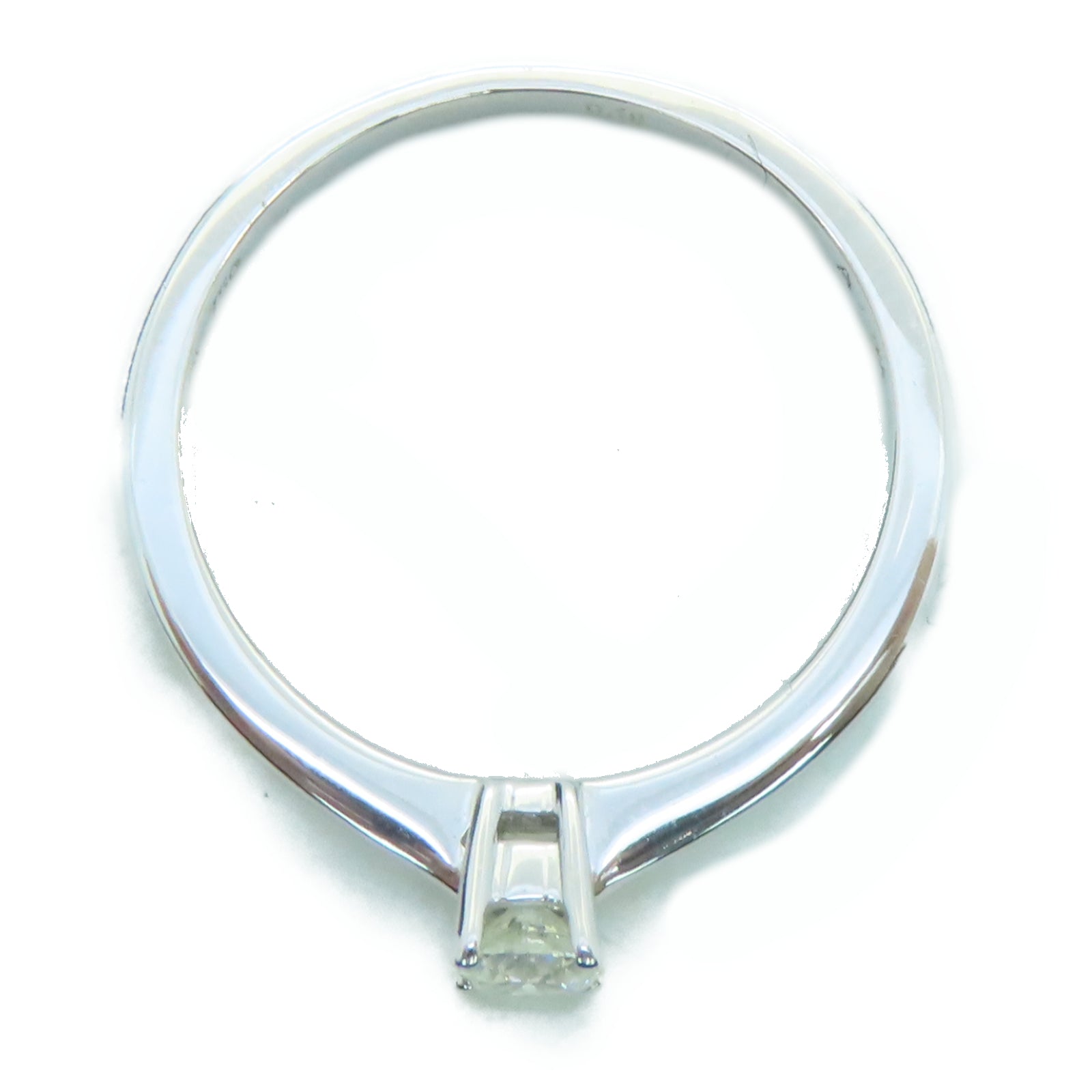 JEWELRY 18K白金Diamond Ring 0.19ct鑽石戒指US#6