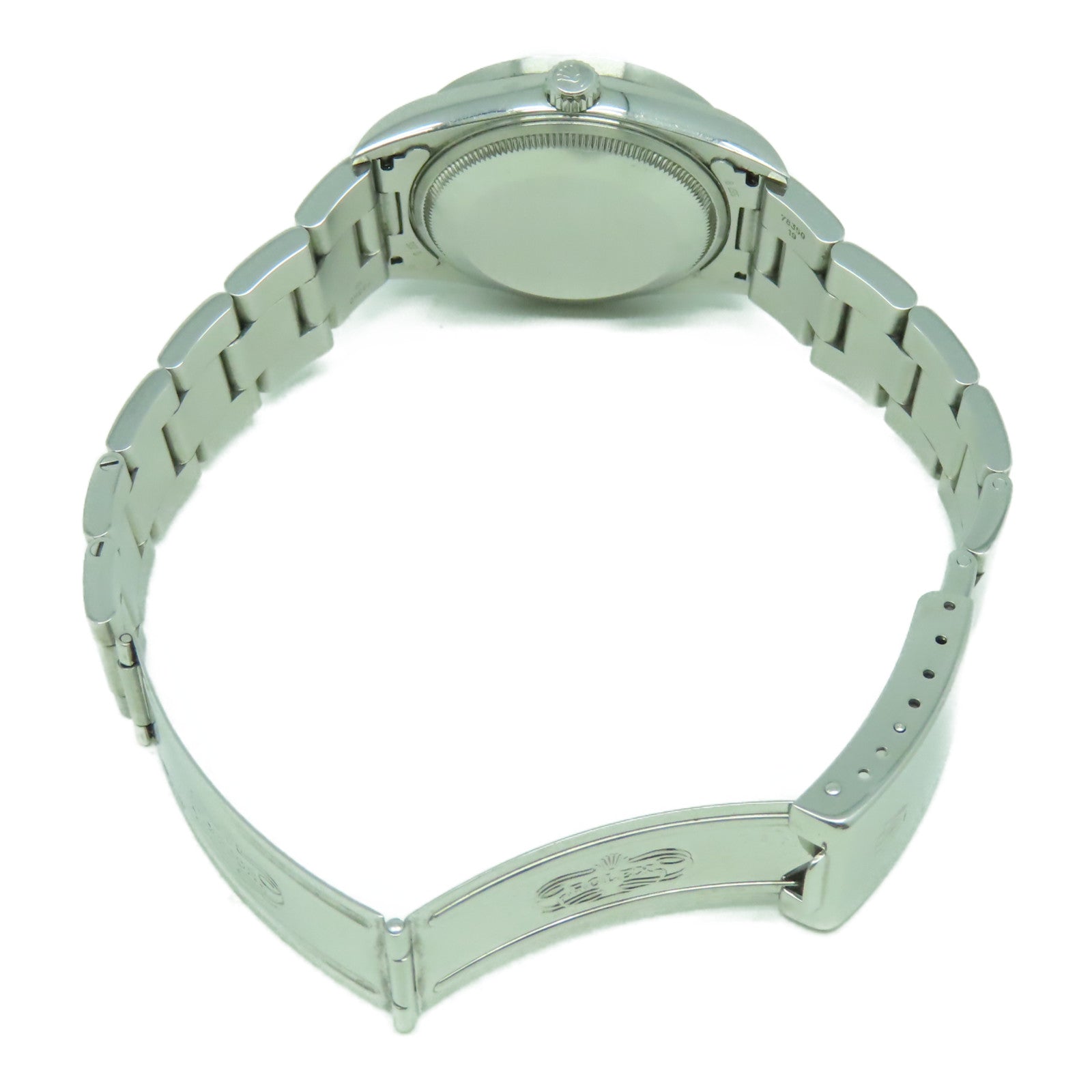 ROLEX Oyster Perpetual不鏽鋼手錶自動機芯黑色