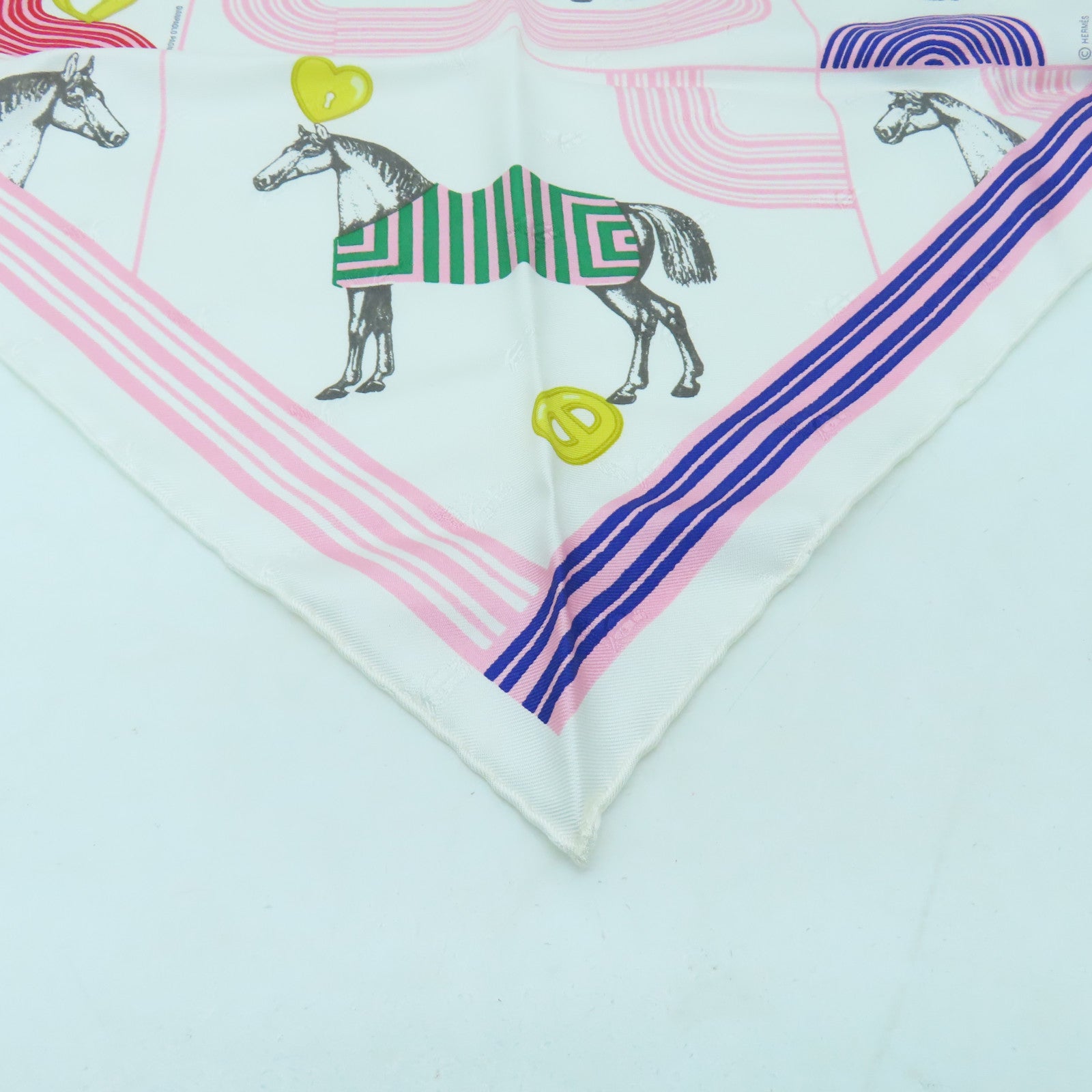 HERMES 【激減優惠】絲質Scarf絲巾彩色