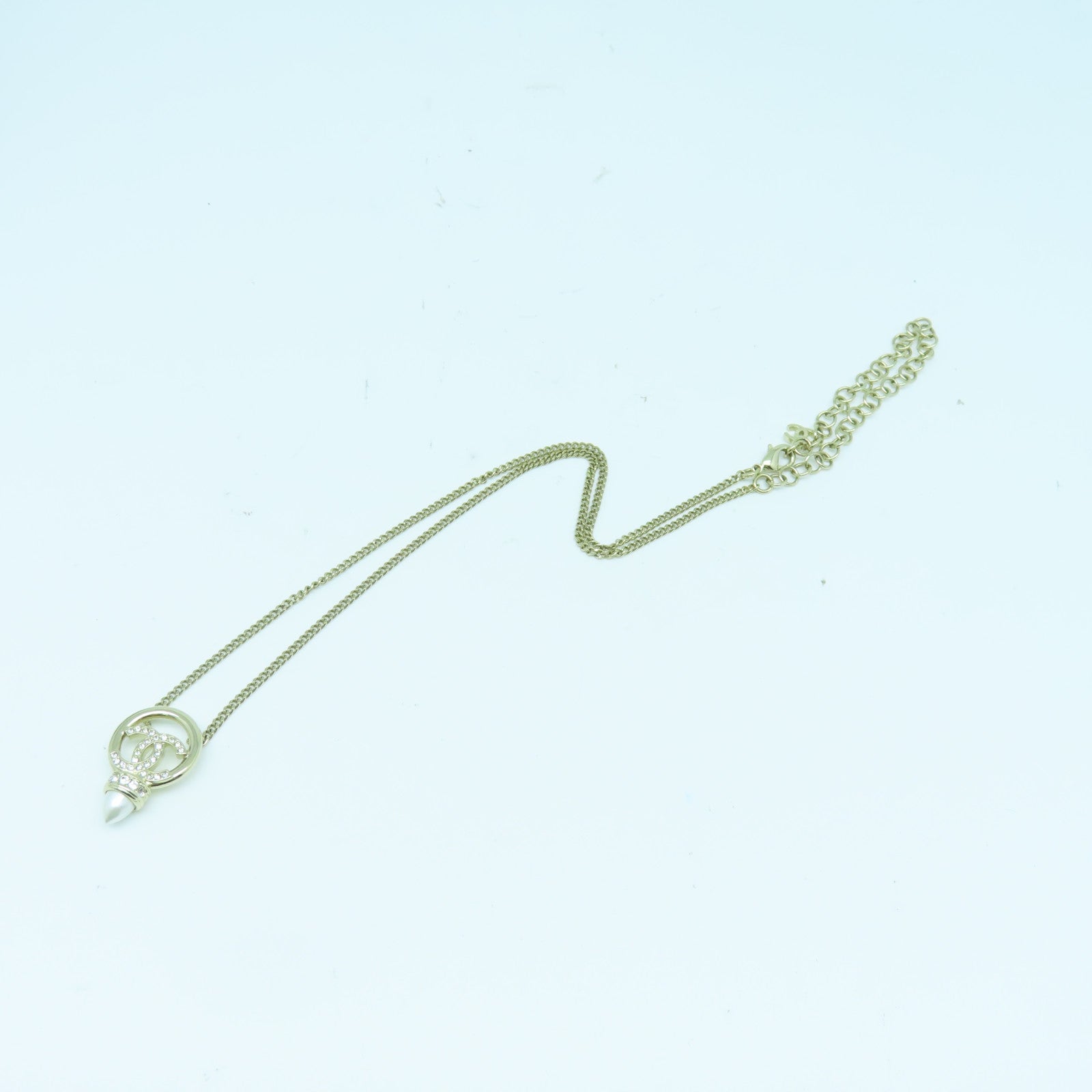 CHANEL 金属Necklace颈錬金色