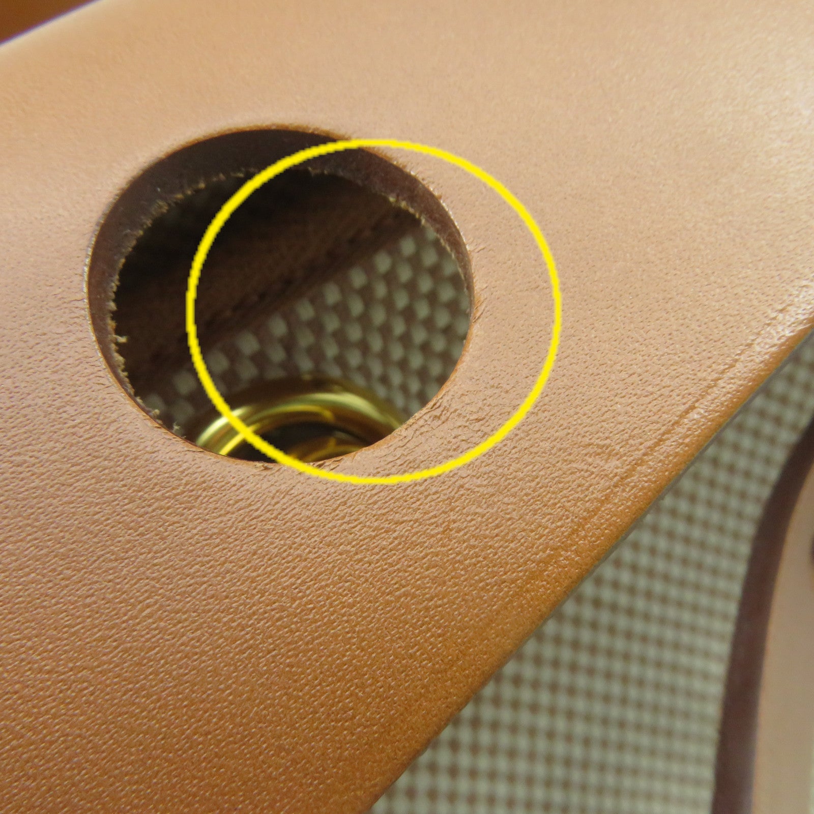 HERMES 帆布Herbag PM金扣手挽肩背兩用袋Ecru/Beige/Fauve啡色