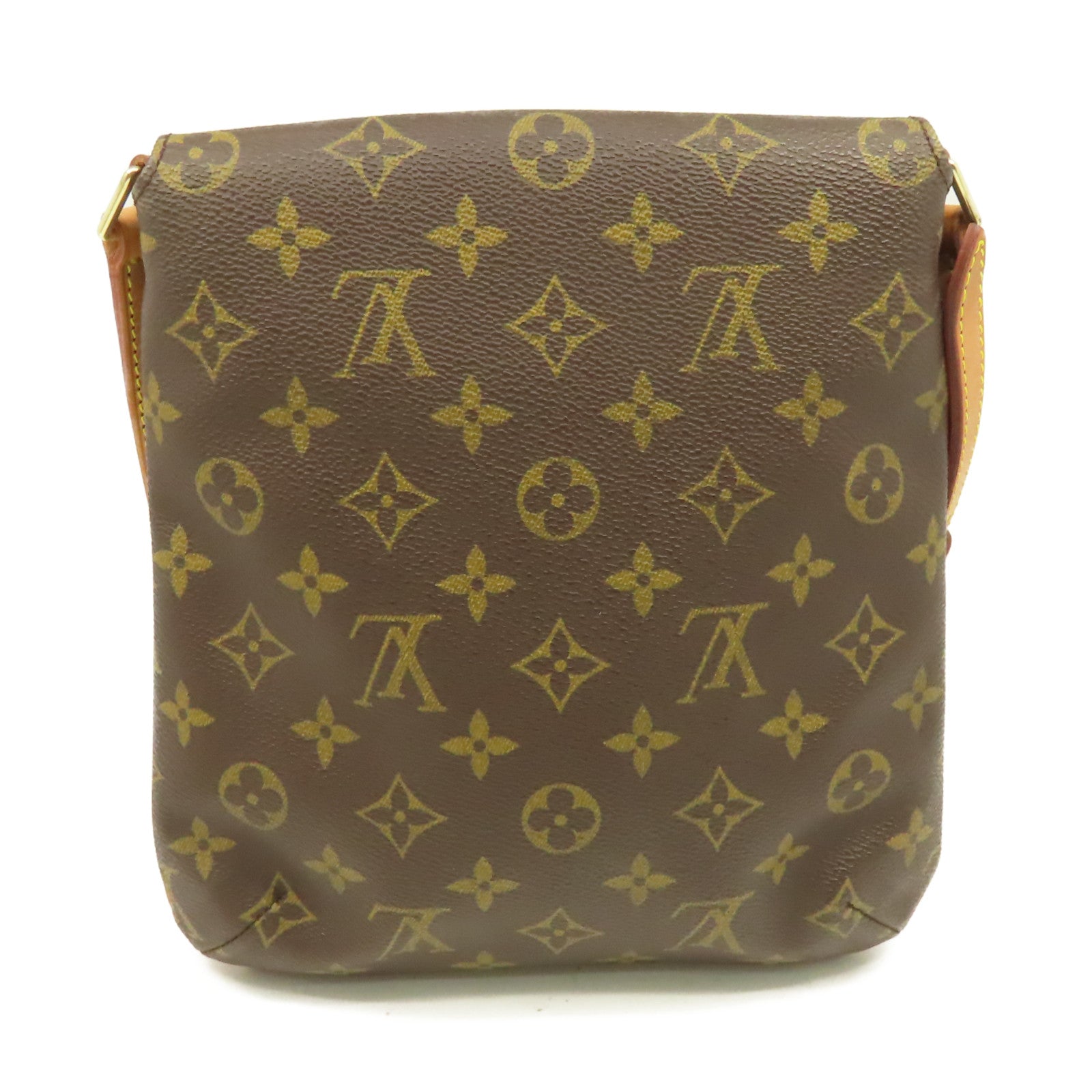 LOUIS VUITTON Monogram Musette Salsa Shoulder Bag金扣肩背袋啡色