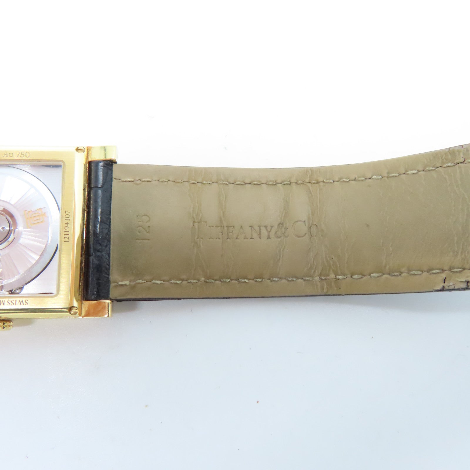 TIFFANY＆CO Watch 18K黃金手錶自動機芯白色