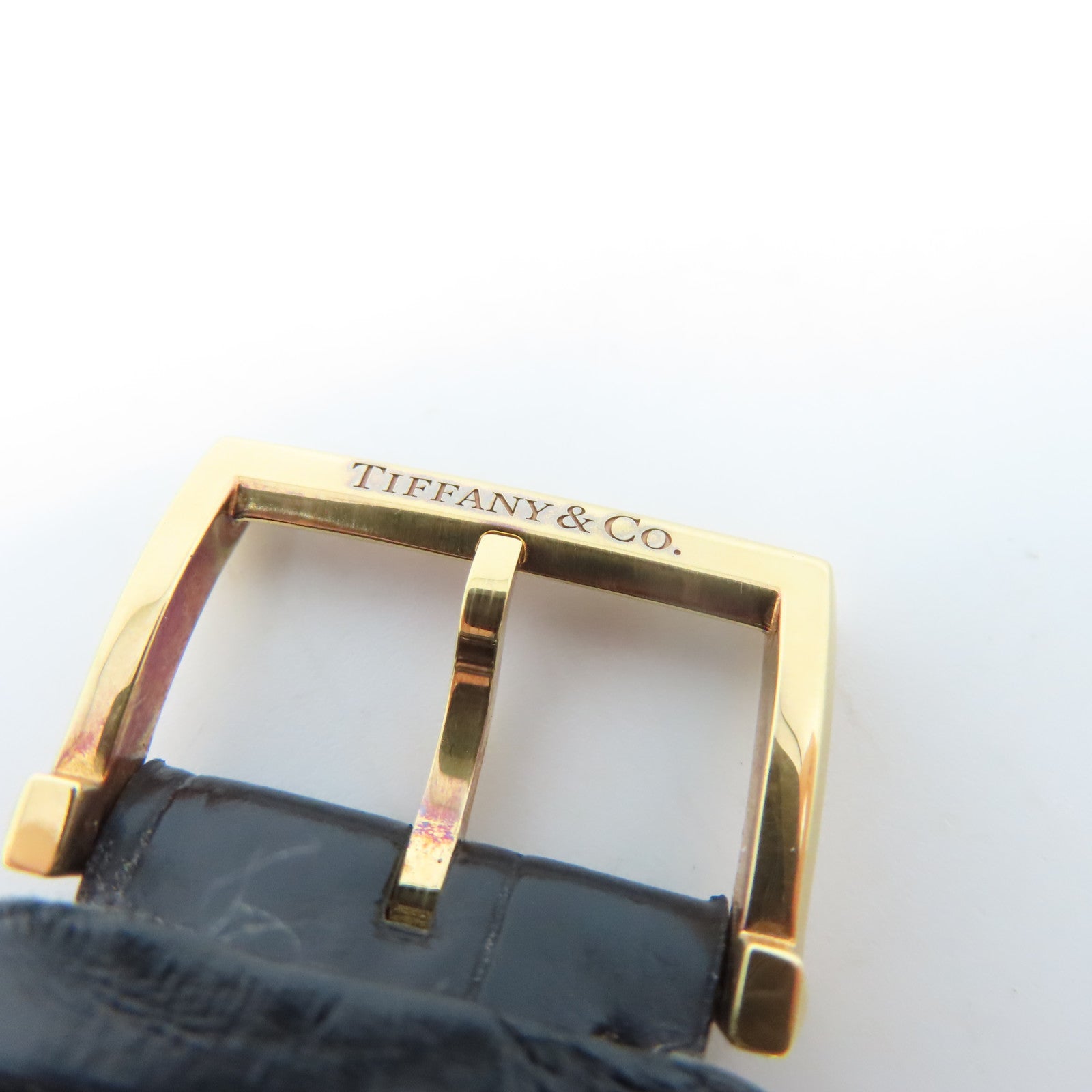 TIFFANY＆CO Watch 18K黃金手錶自動機芯白色