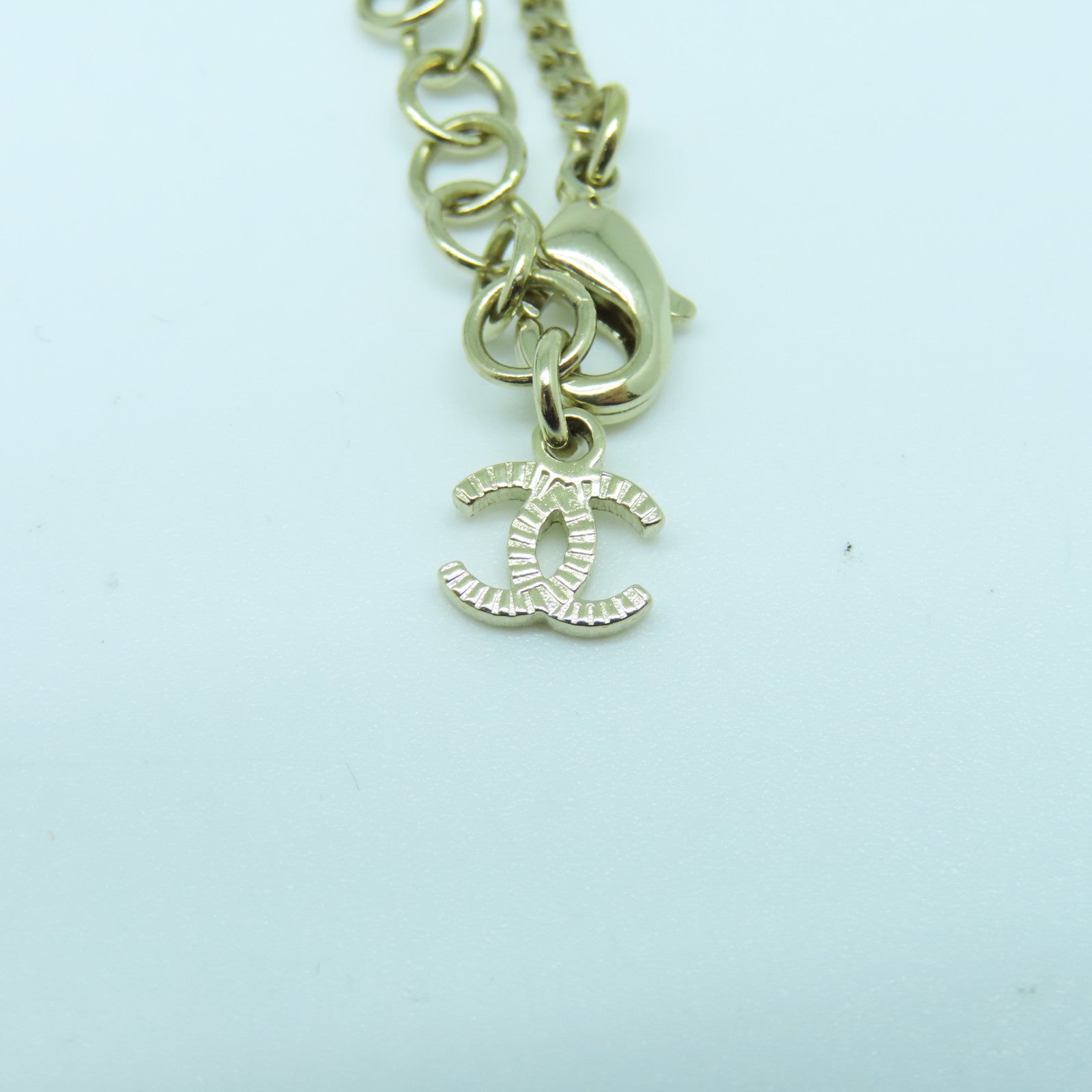 CHANEL 金属Necklace颈錬金色