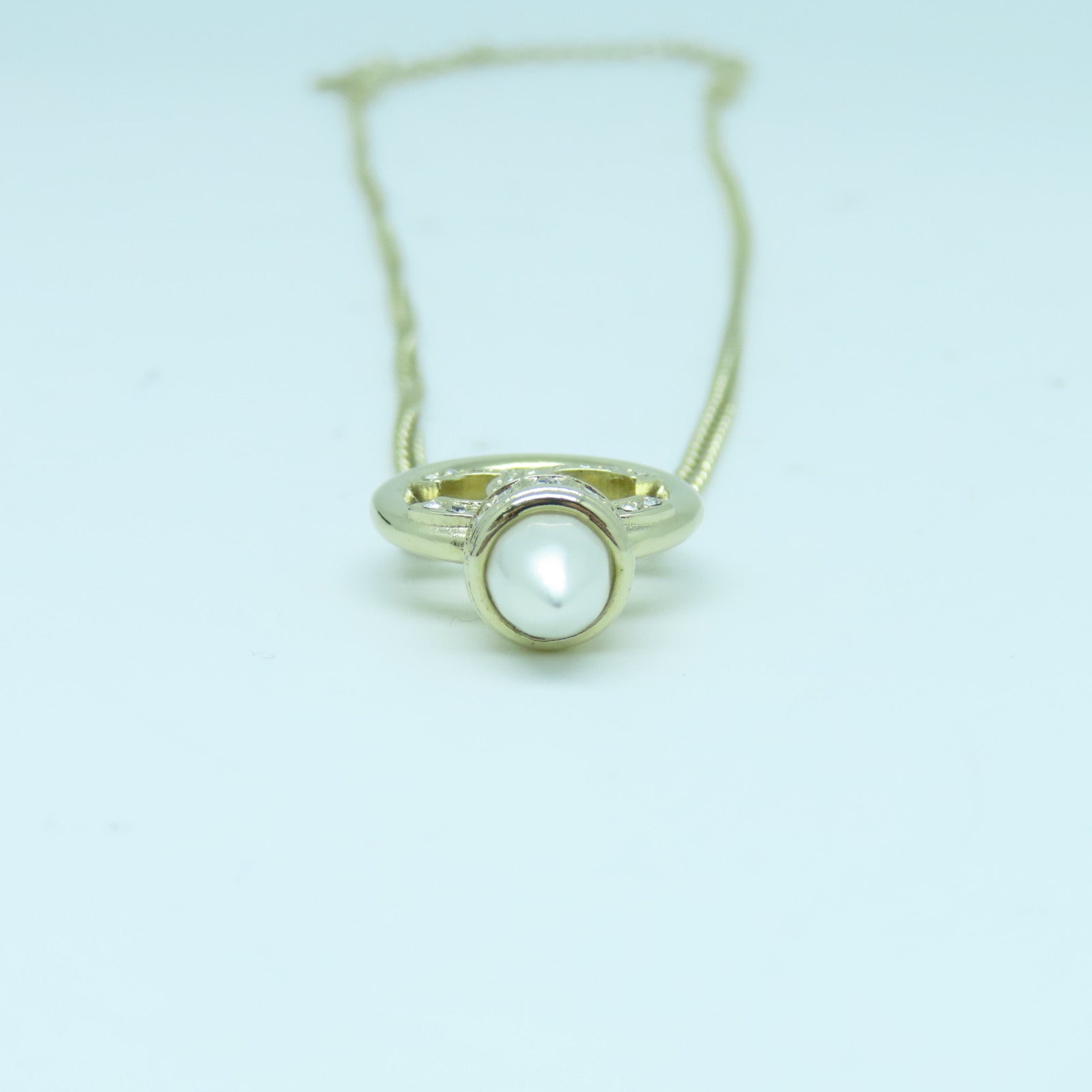 CHANEL 金属Necklace颈錬金色