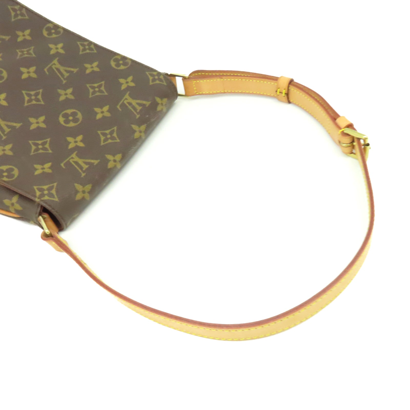 LOUIS VUITTON Monogram Musette Salsa Shoulder Bag金扣肩背袋啡色