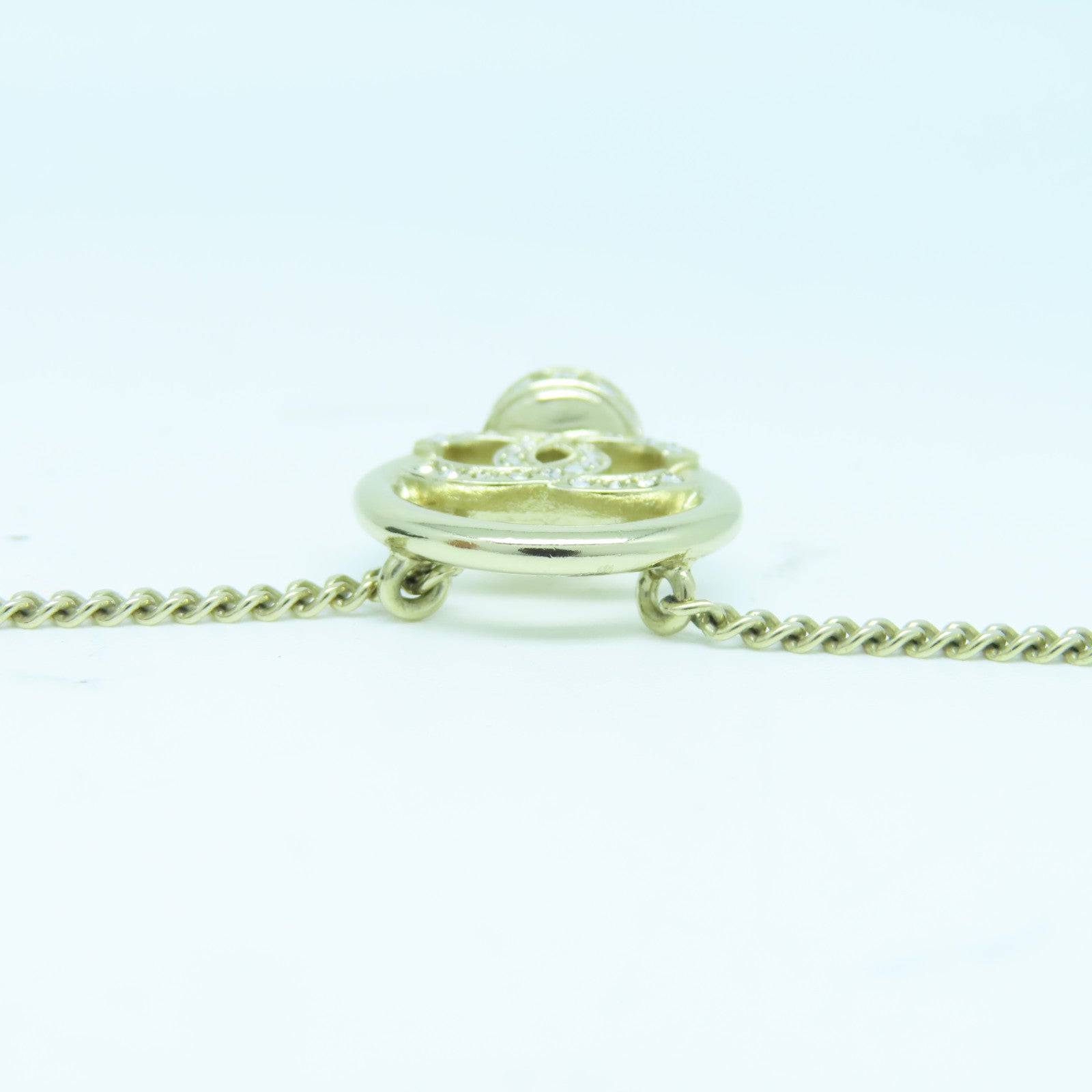 CHANEL 金属Necklace颈錬金色