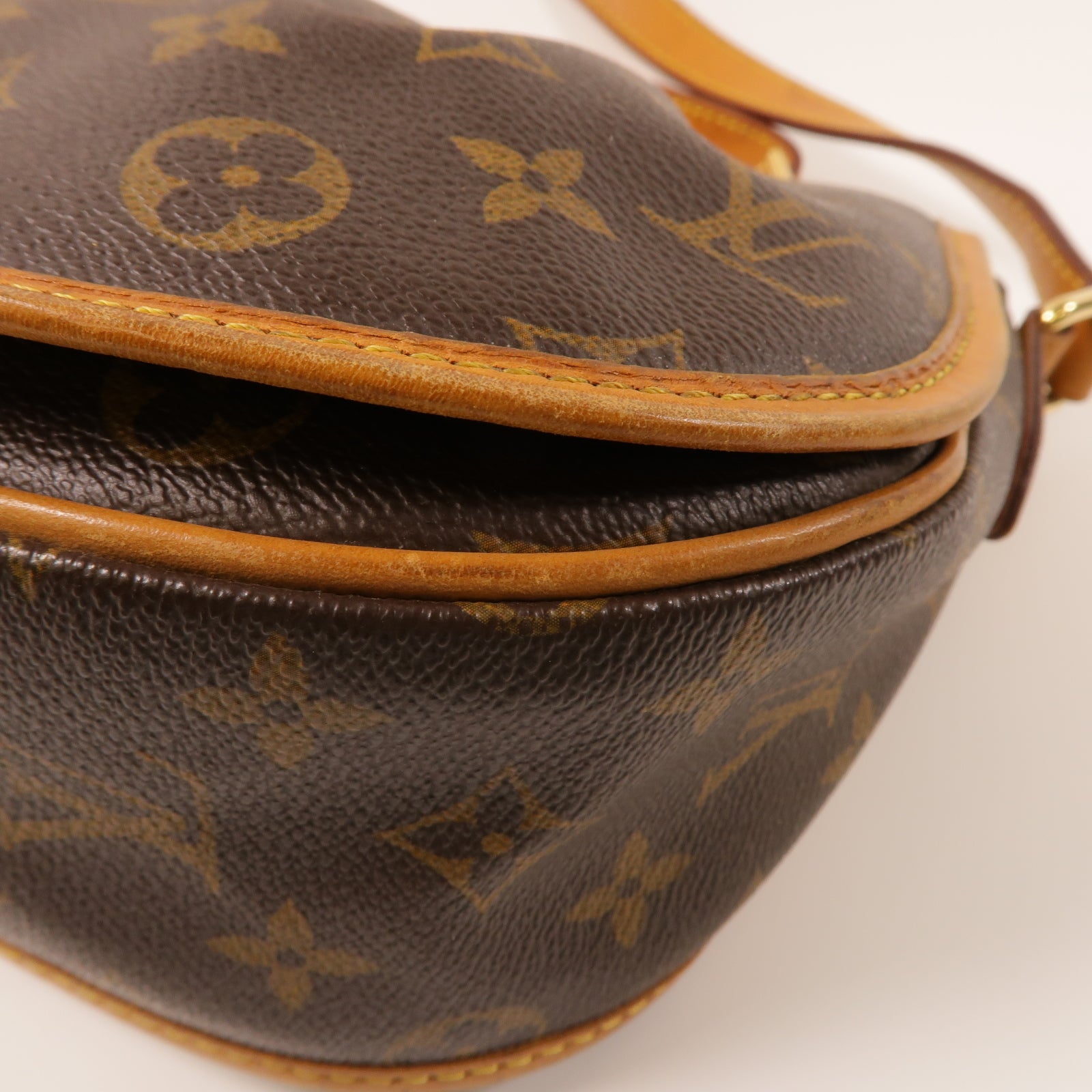 LOUIS VUITTON Monogram Menilmontant PM金扣肩背袋啡色