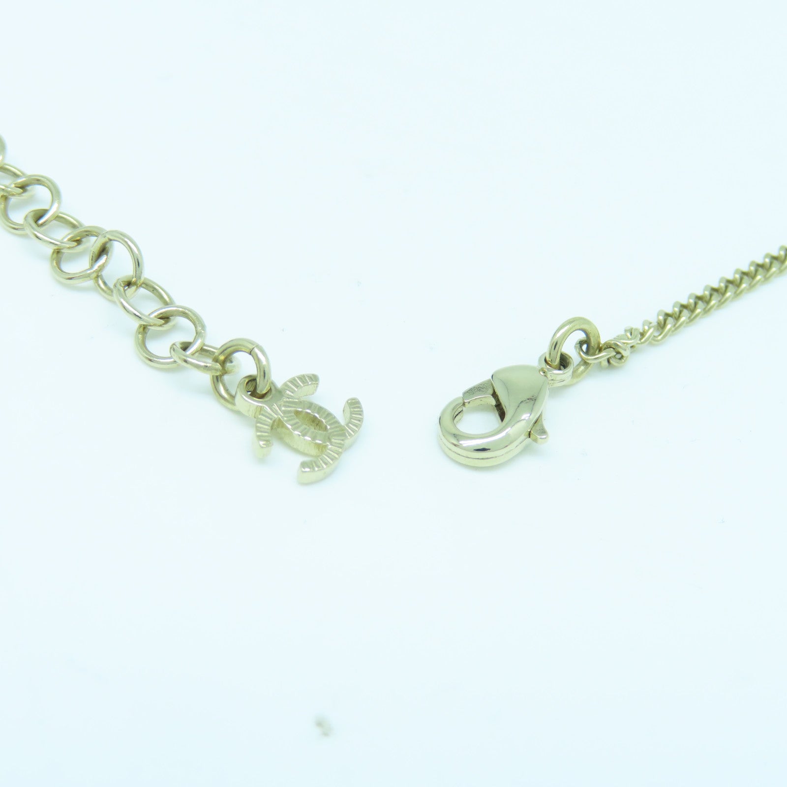 CHANEL 金属Necklace颈錬金色