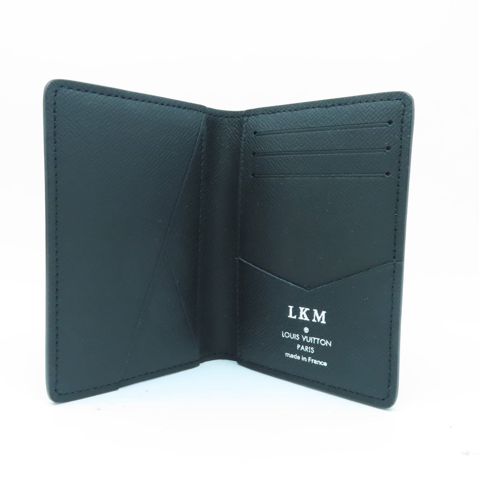 LOUIS VUITTON Monogram Eclipse Pocket Organizer卡片套黑色
