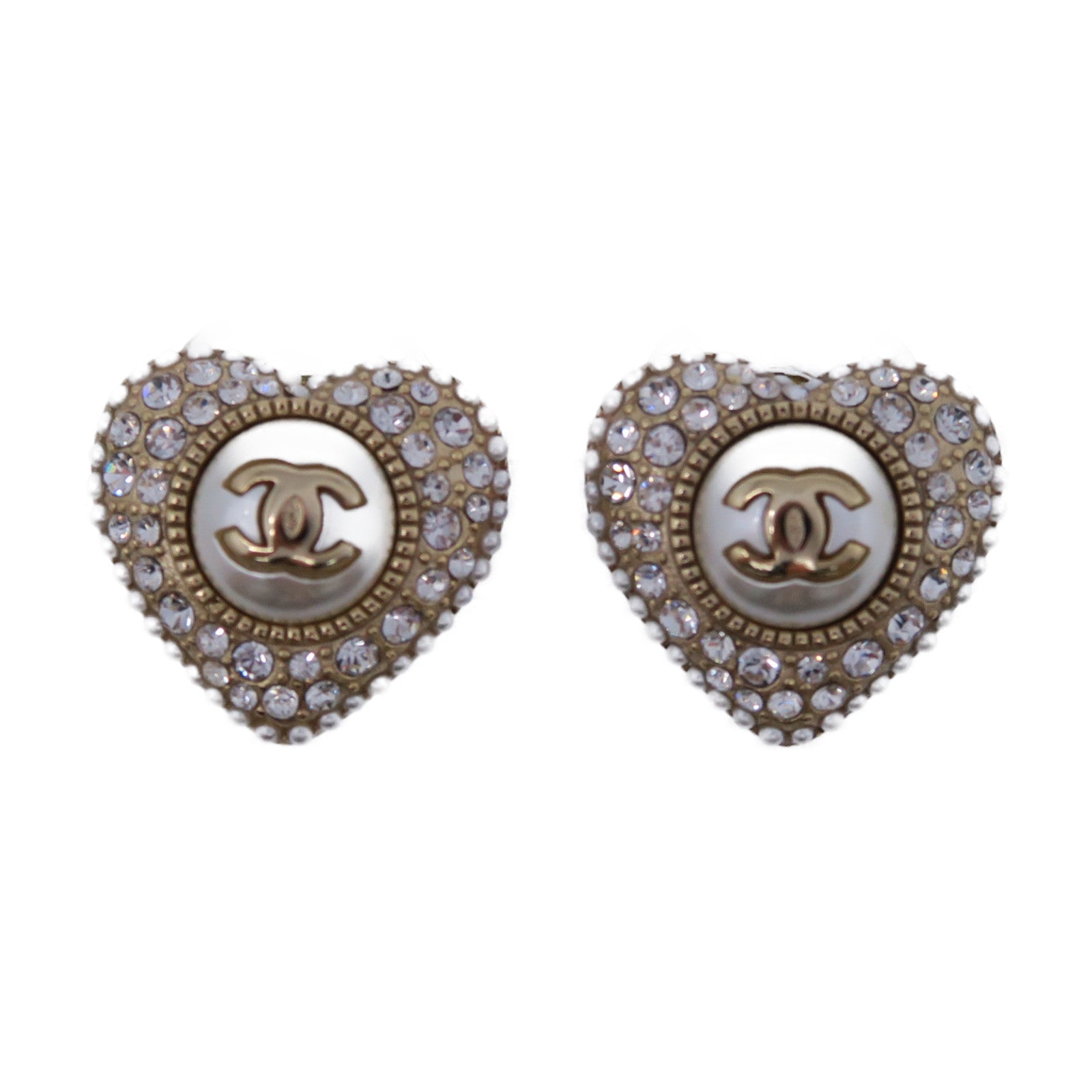 CHANEL 金属Earrings钻石耳环