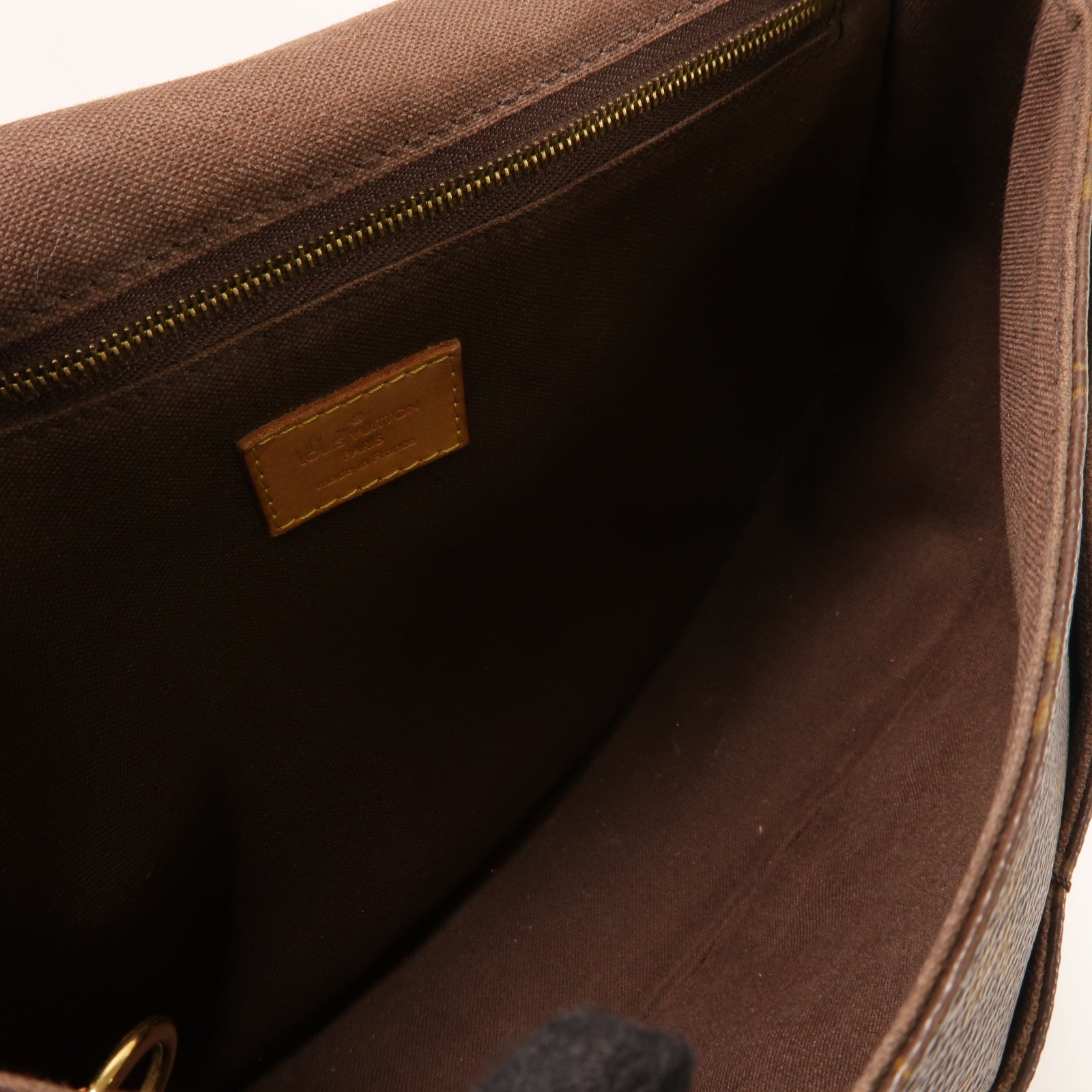 LOUIS VUITTON Monogram Menilmontant PM金扣肩背袋啡色