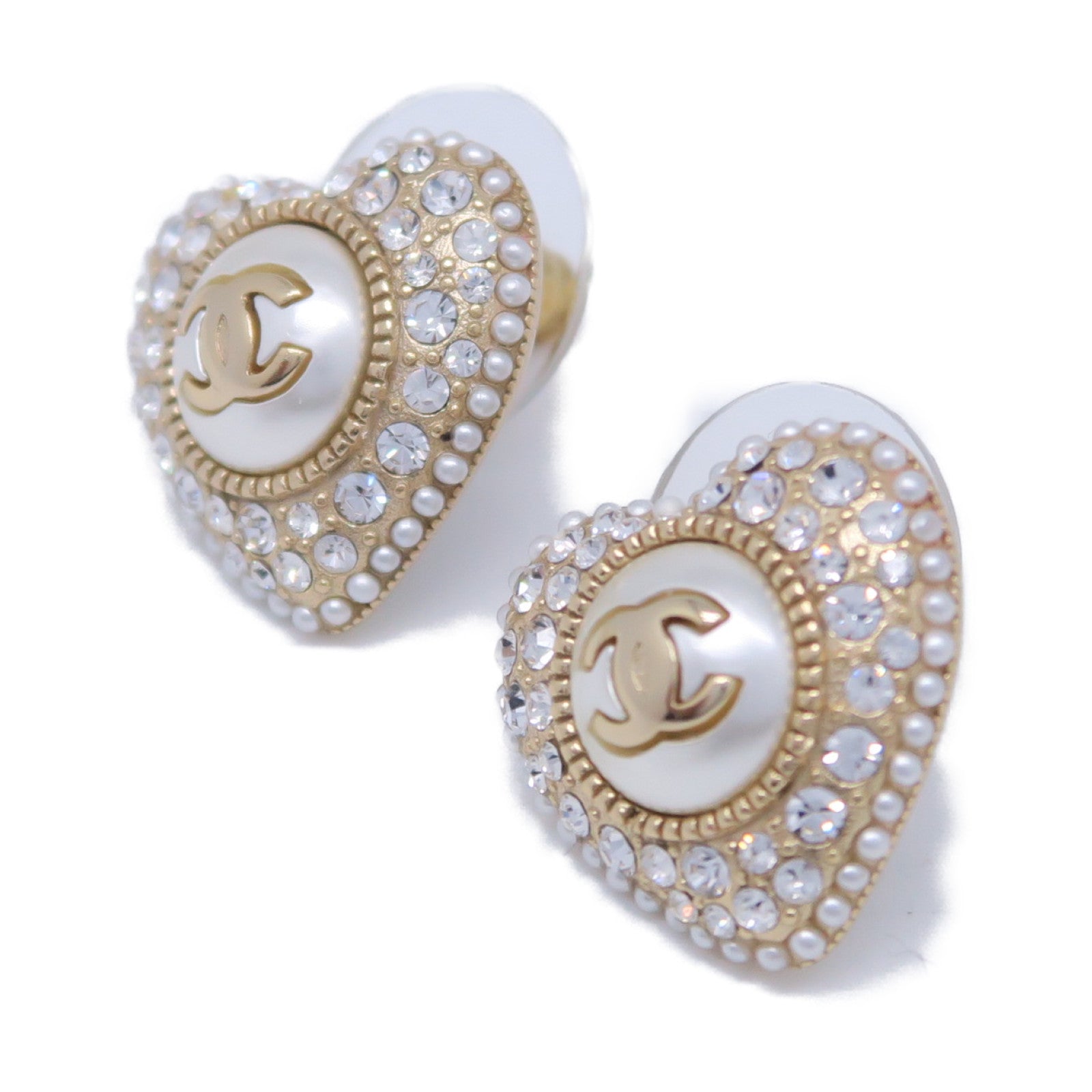 CHANEL 金属Earrings钻石耳环