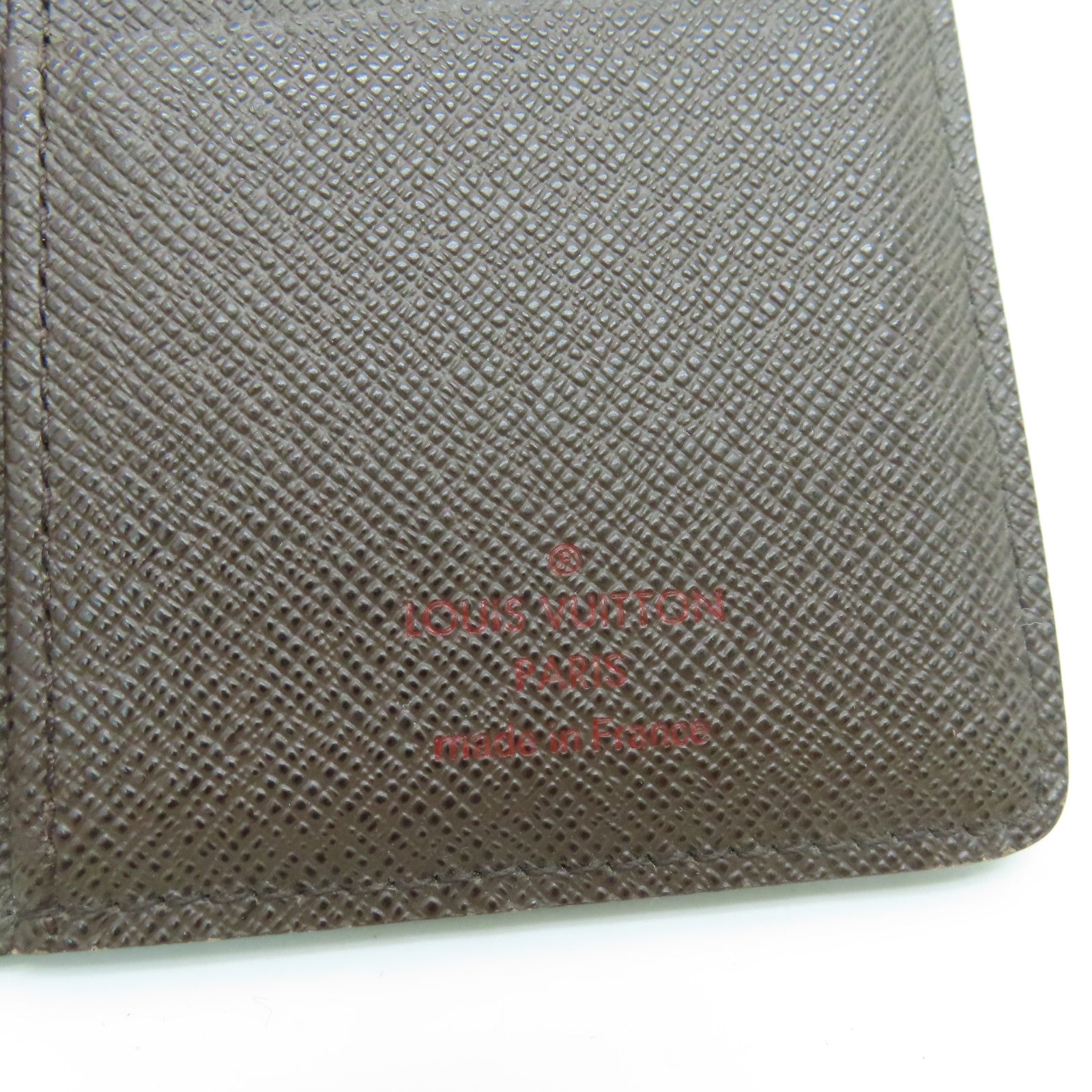 LOUIS VUITTON Damier Brazza Wallet长钱包金扣啡色