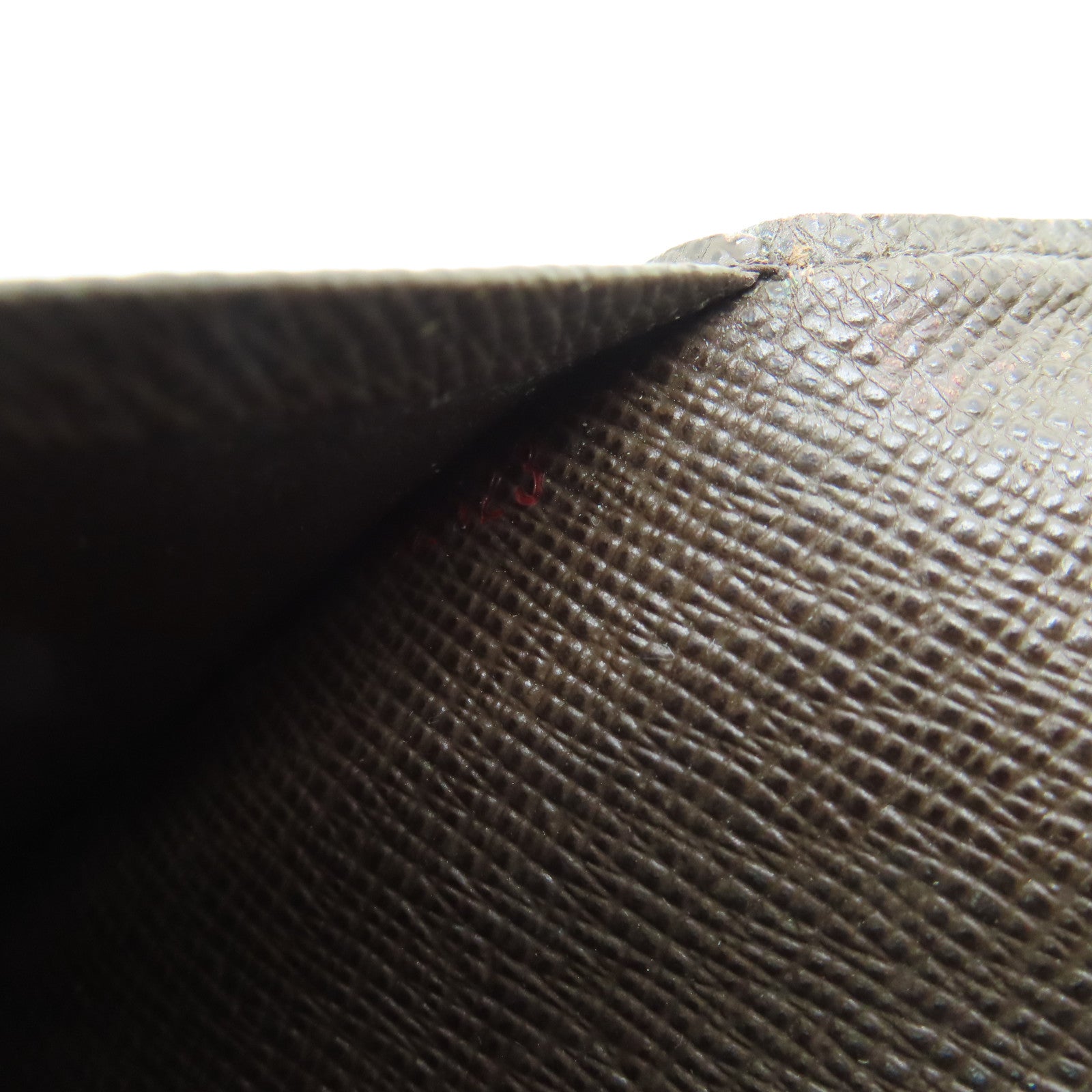 LOUIS VUITTON Damier Brazza Wallet长钱包金扣啡色