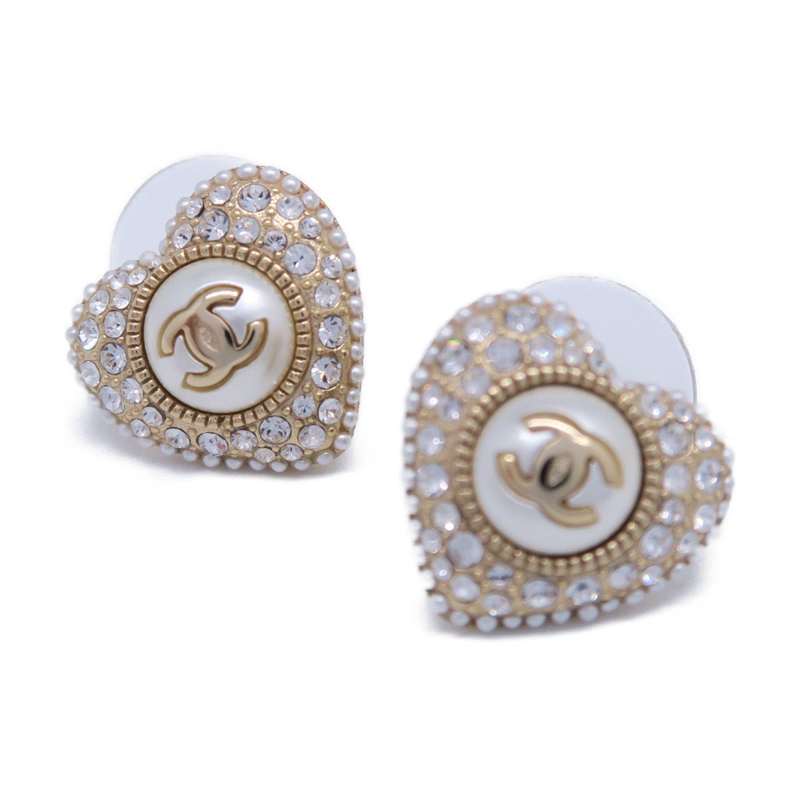 CHANEL 金属Earrings钻石耳环