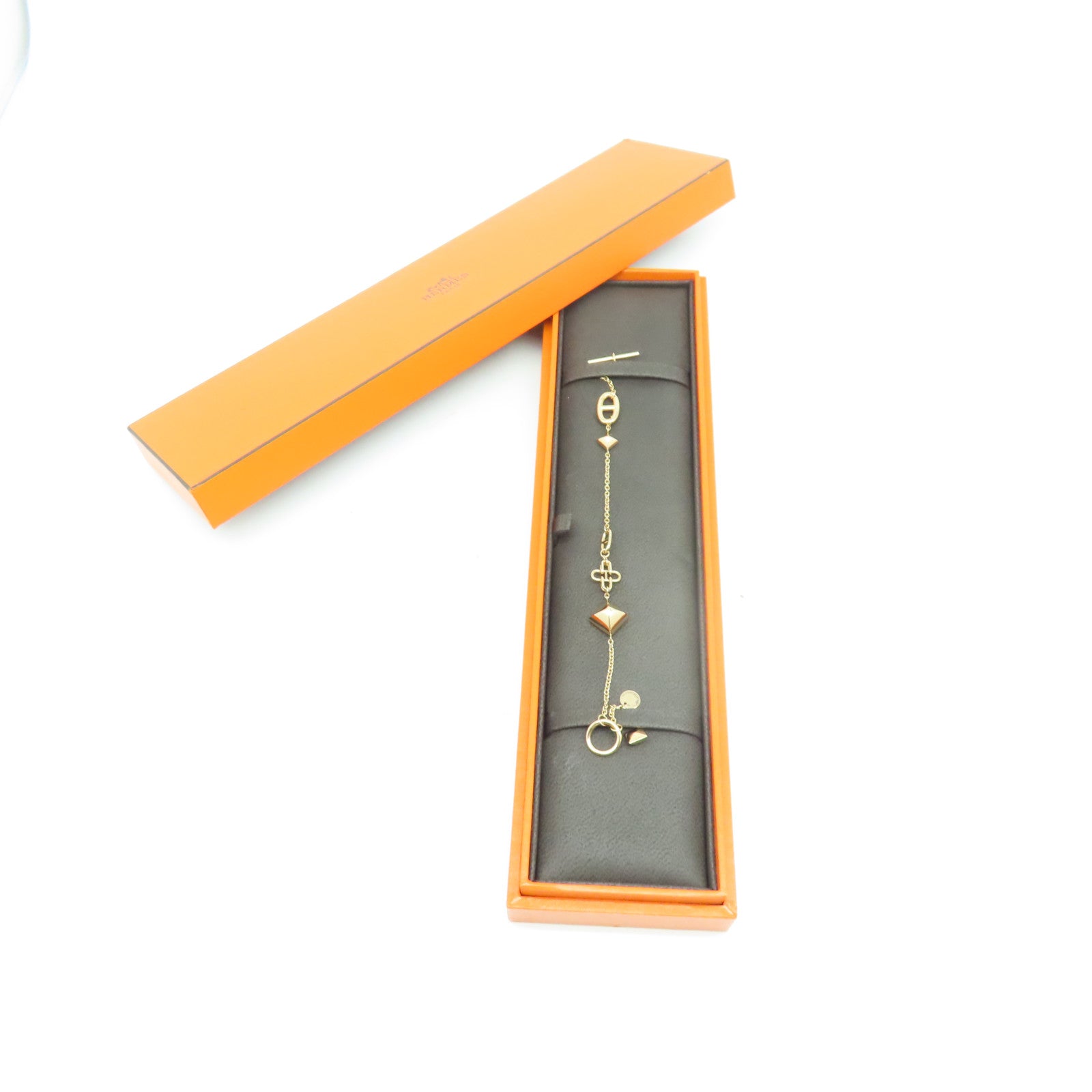HERMES 18K玫瑰金Ronde Multi Bracelet手鏈