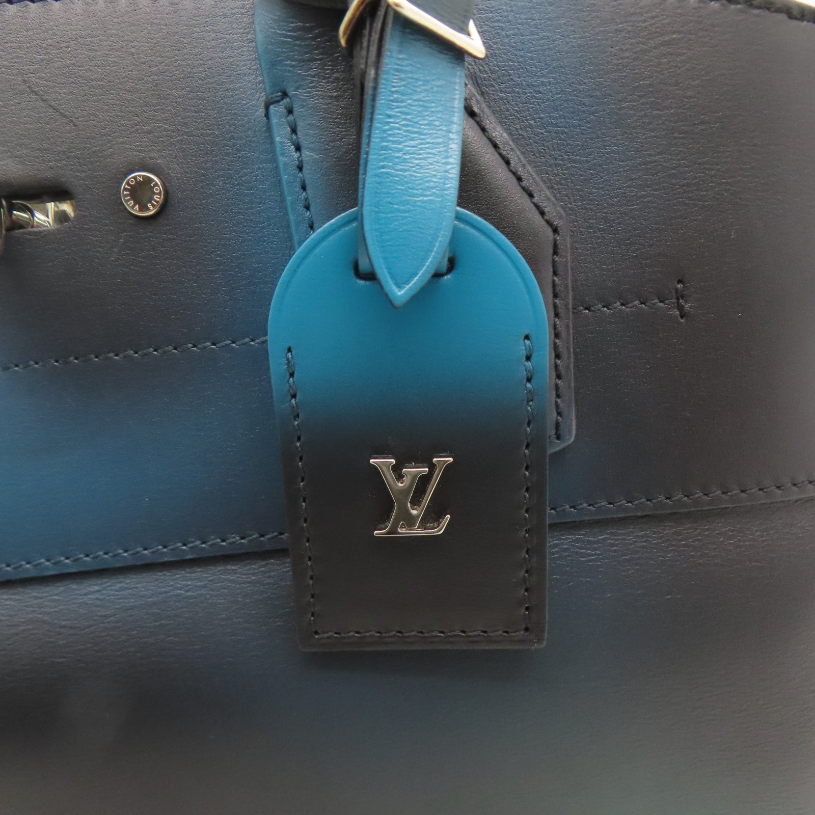 LOUIS VUITTON 牛皮皮革City Steamer银扣肩背袋多色