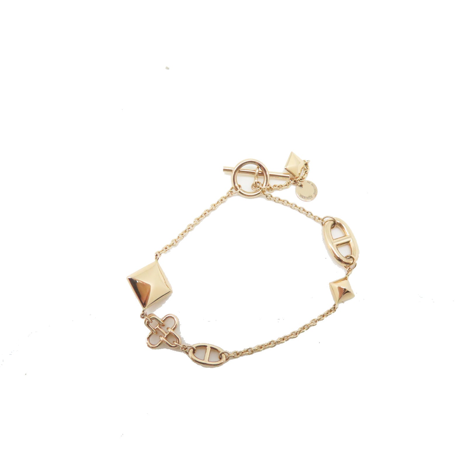 HERMES 18K玫瑰金Ronde Multi Bracelet手鏈