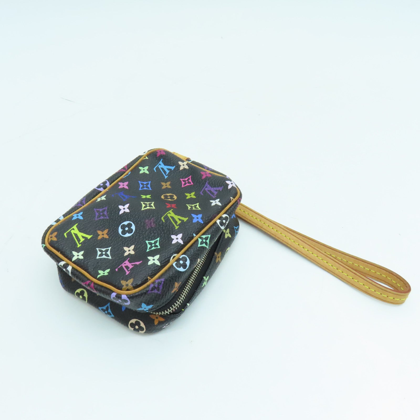 LOUIS VUITTON Monogram Multicolore Pouch手拿包金扣彩色
