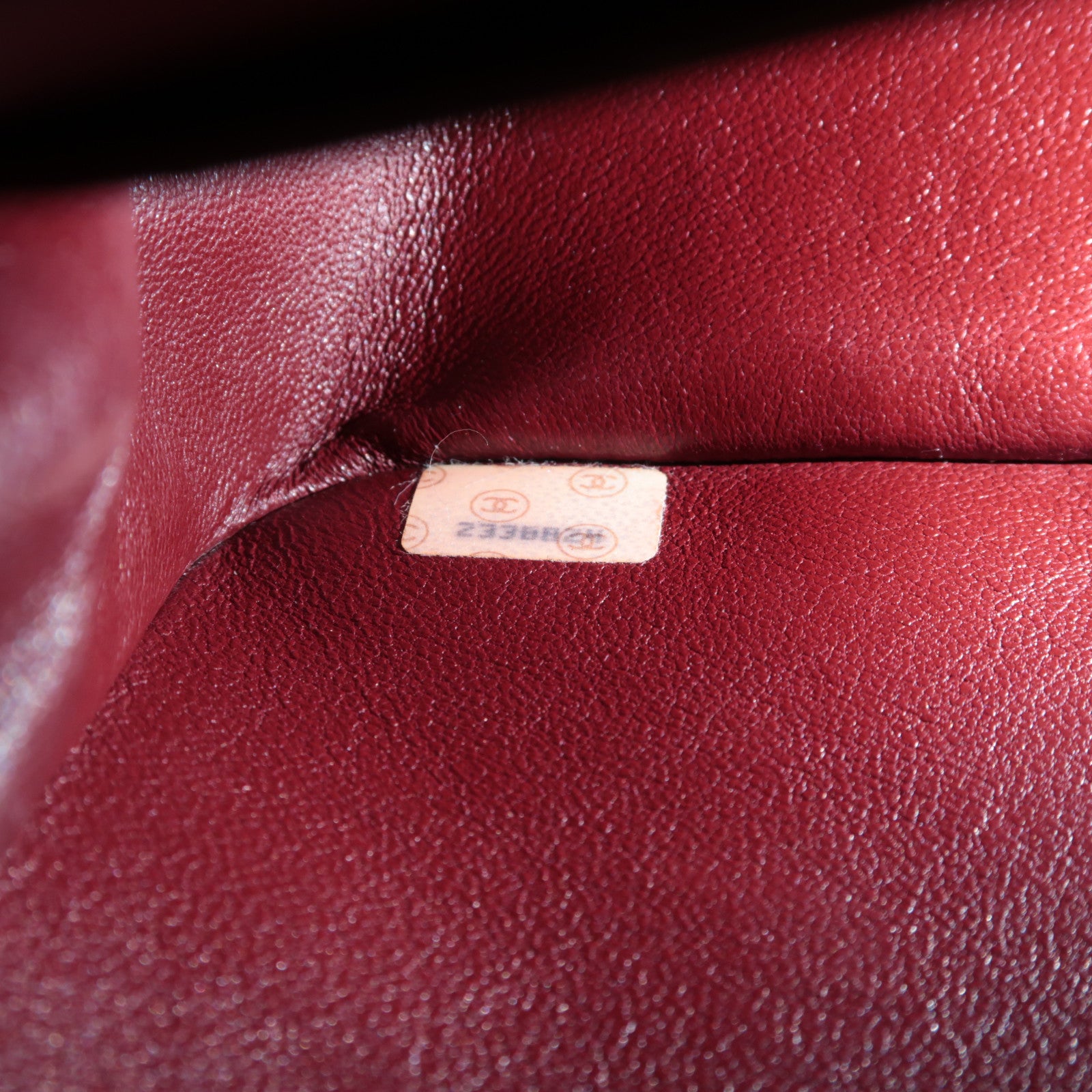CHANEL 菱格羊皮皮革Vintage Shoulder Bag金扣鏈帶肩背袋黑色