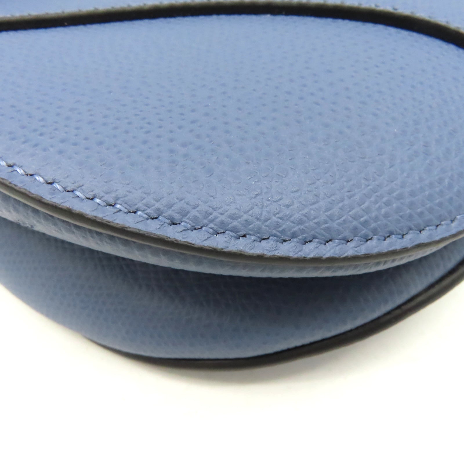 Dior 牛皮皮革Saddle Shoulder Bag肩背袋藍色