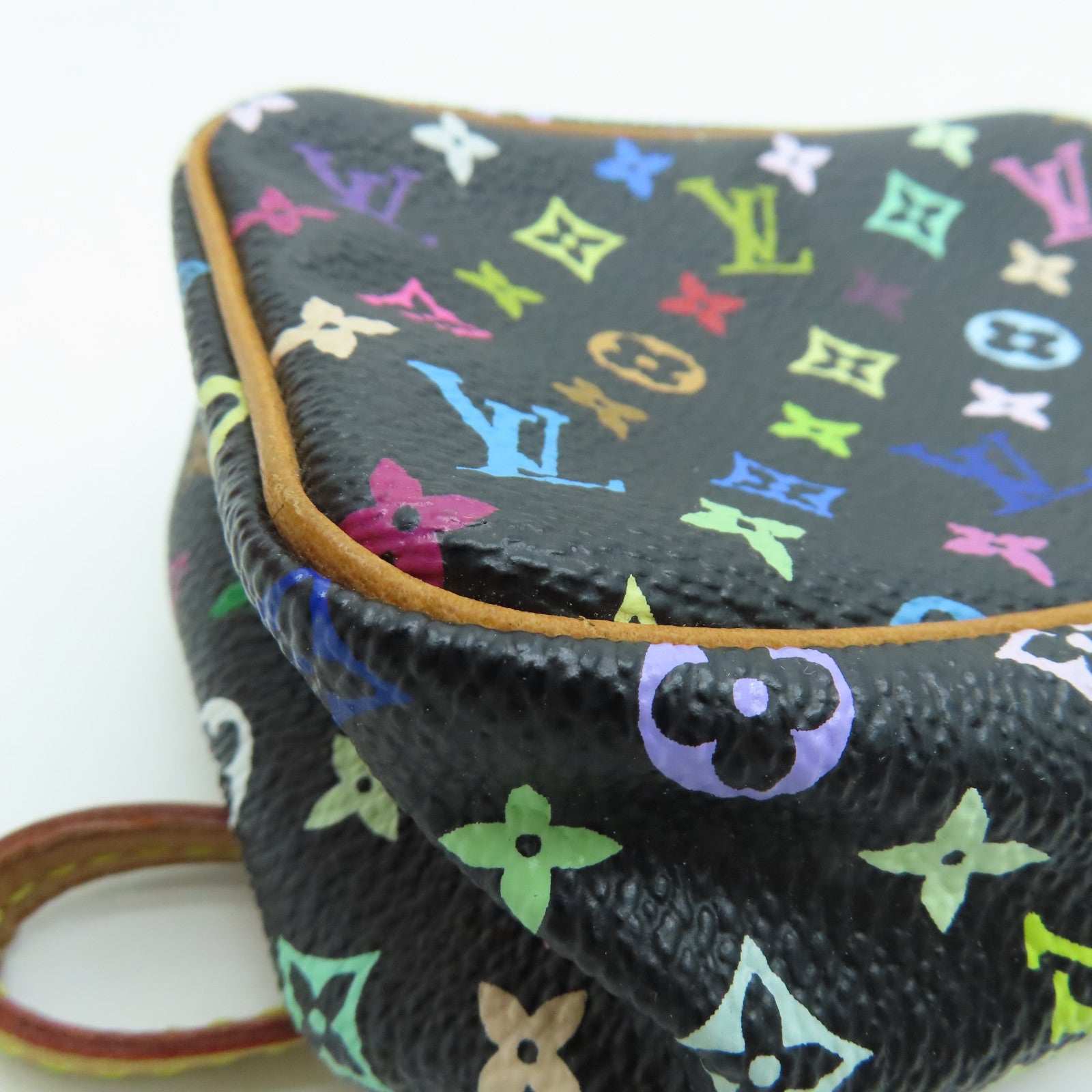 LOUIS VUITTON Monogram Multicolore Pouch手拿包金扣彩色