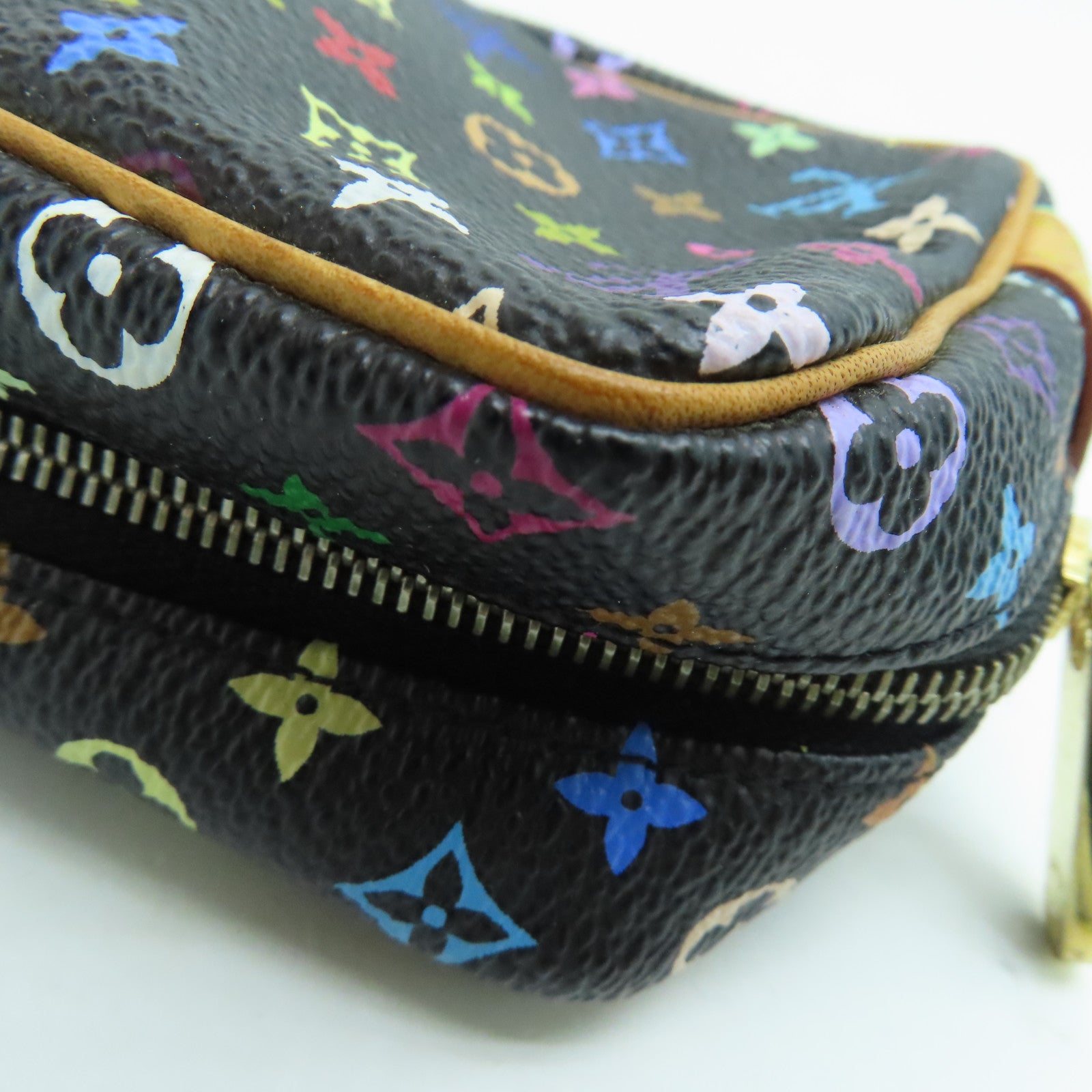 LOUIS VUITTON Monogram Multicolore Pouch手拿包金扣彩色