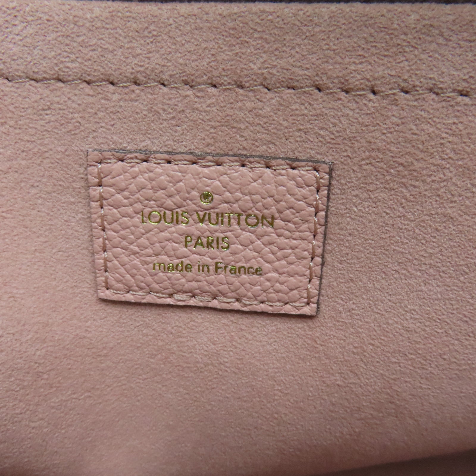 LOUIS VUITTON Monogram Daily Pouch Gold Buckle Clutch Brown