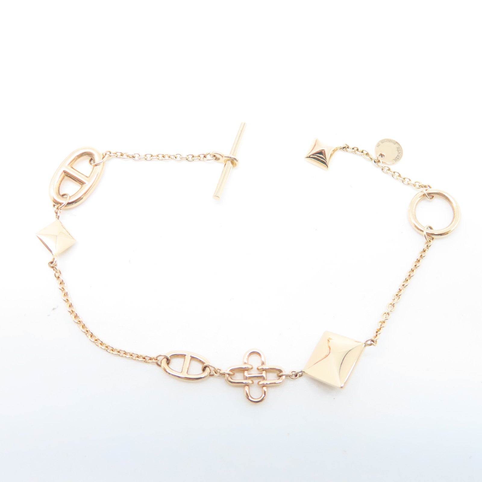 HERMES 18K玫瑰金Ronde Multi Bracelet手鏈