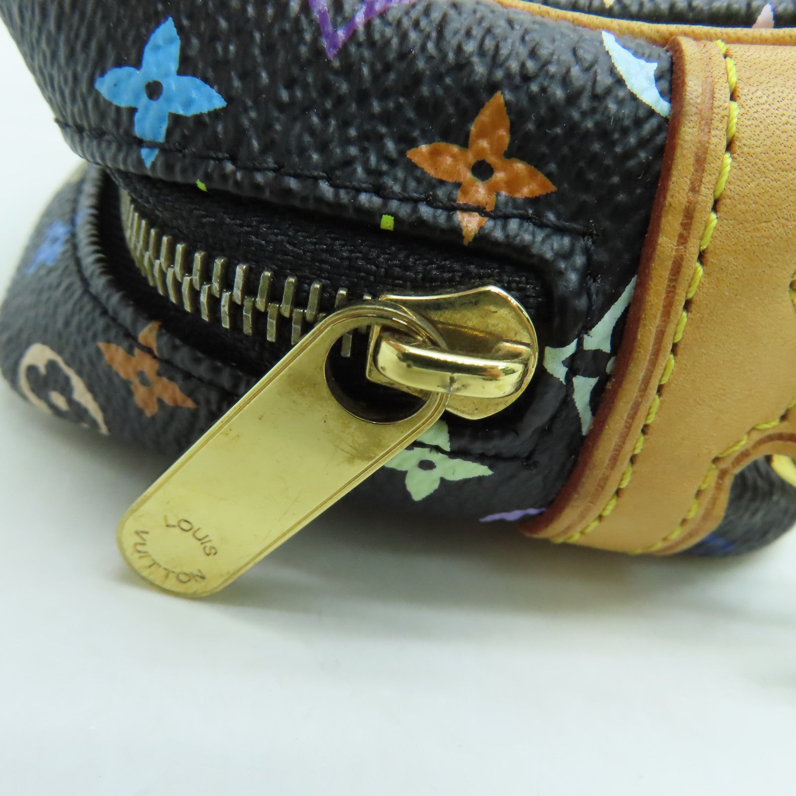 LOUIS VUITTON Monogram Multicolore Pouch手拿包金扣彩色