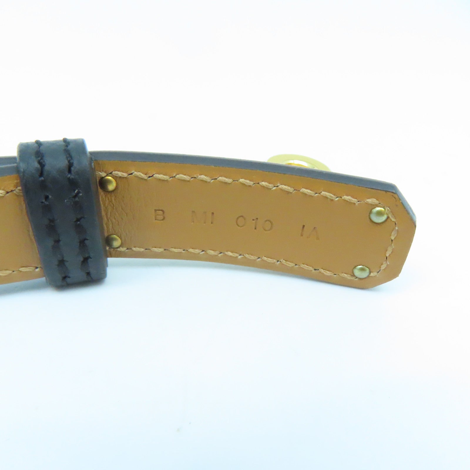 HERMES Epsom皮革Kelly Belt金扣皮帶黑色
