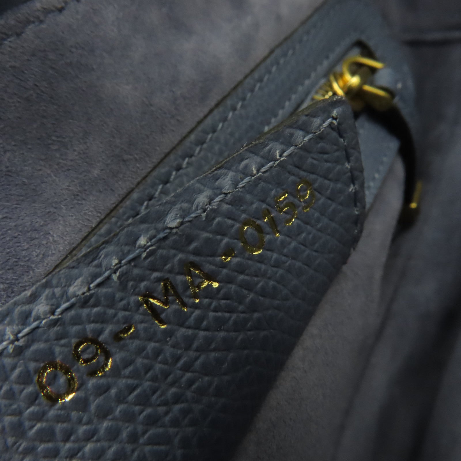 Dior 牛皮皮革Saddle Shoulder Bag肩背袋藍色