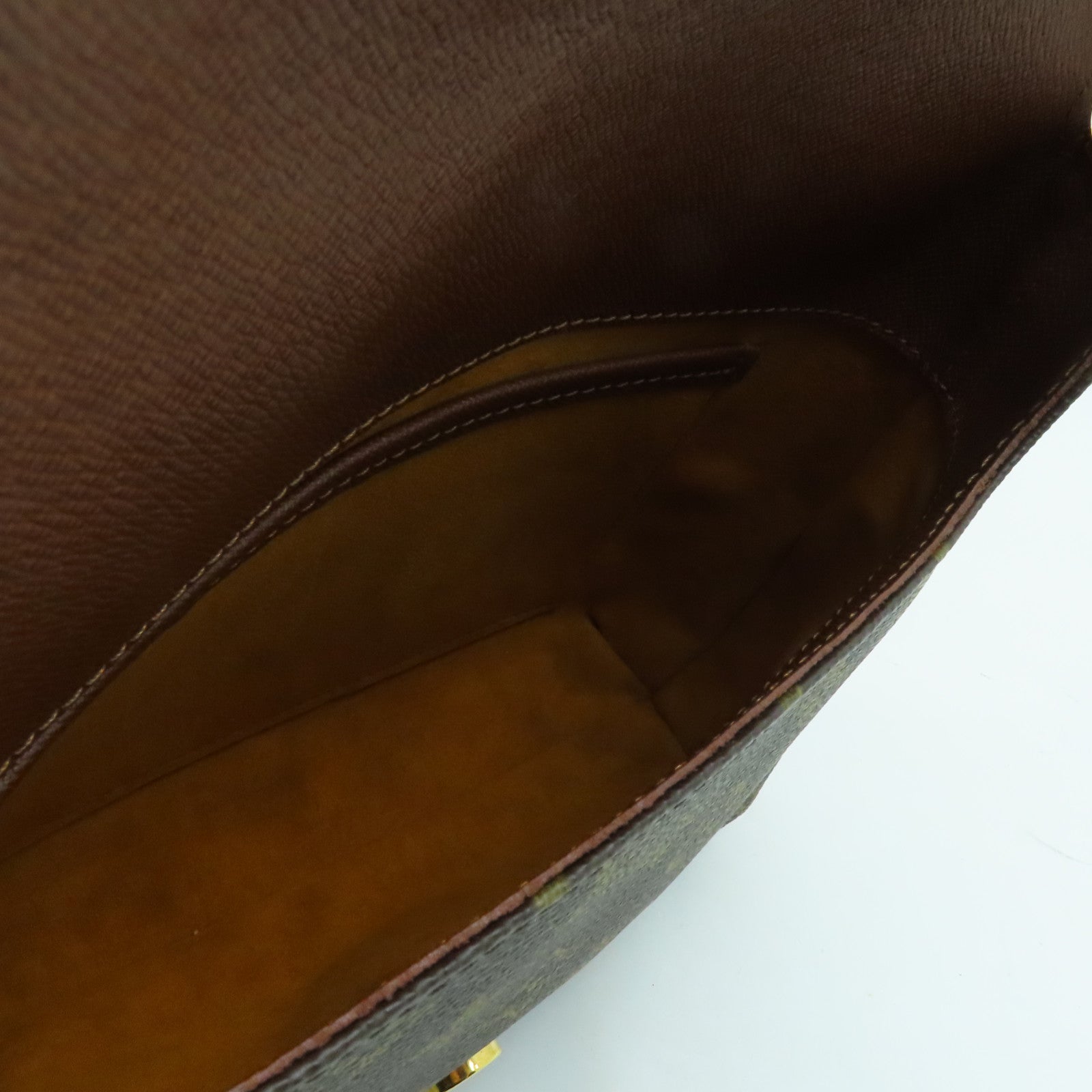 LOUIS VUITTON Monogram Musette Tango Shoulder Bag金扣肩背袋啡色