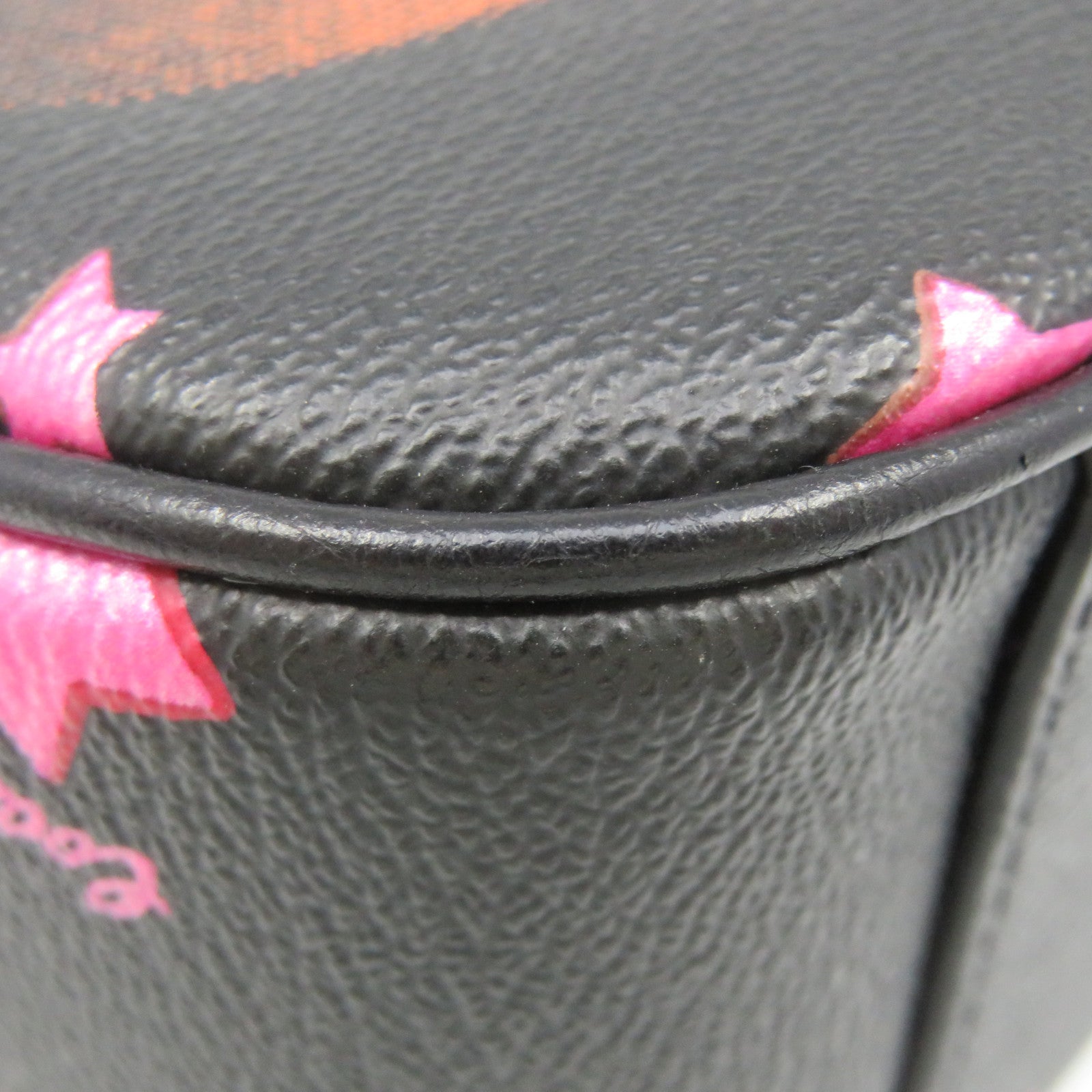 COACH 牛皮皮革Shoulder Bag肩背袋黑色/彩色
