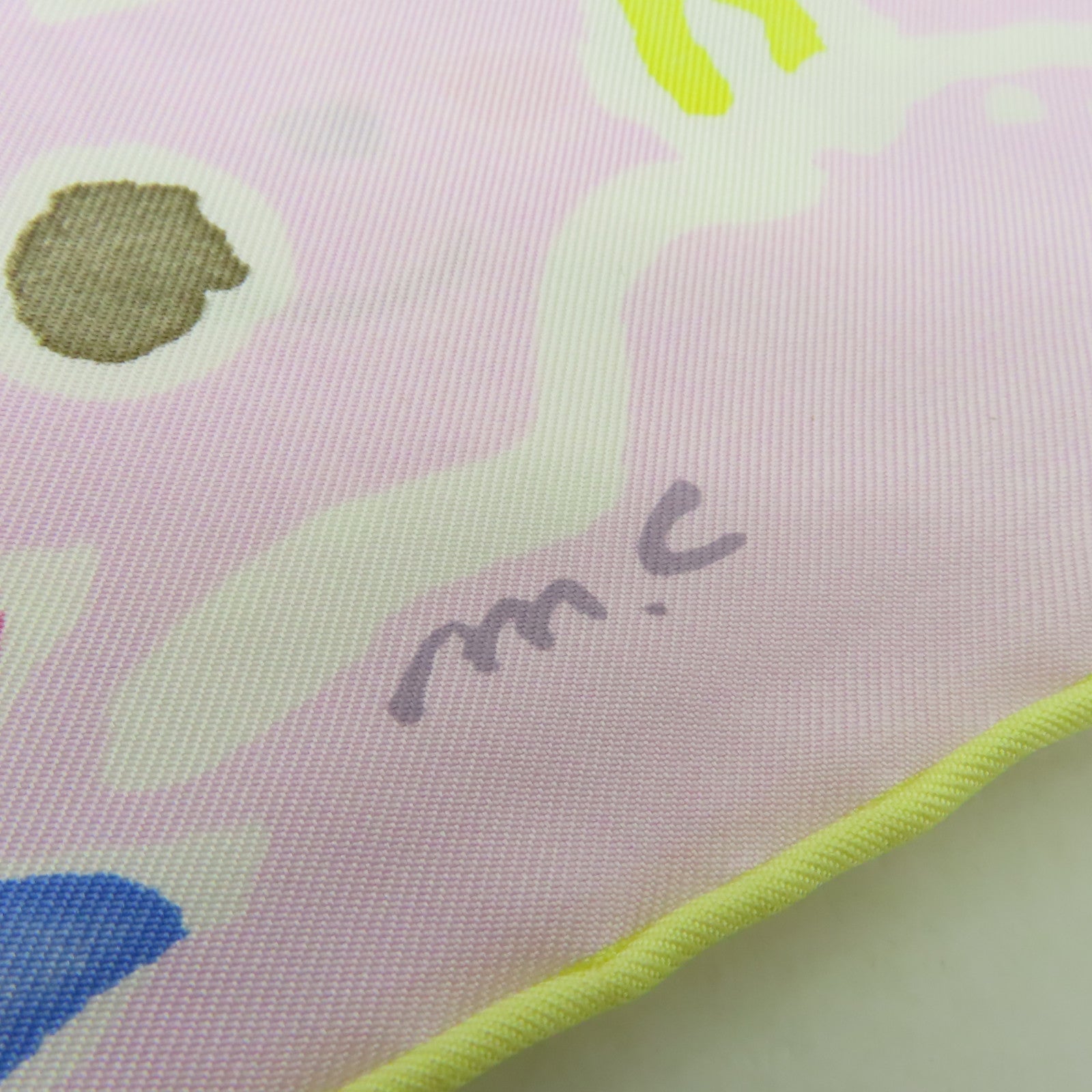HERMES 【激減優惠】絲質Scarf圍巾紫色/彩色
