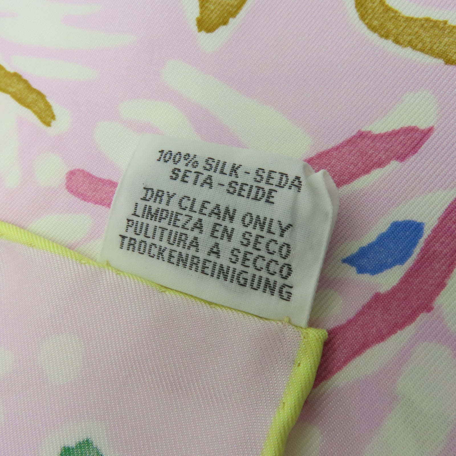 HERMES 【激減優惠】絲質Scarf圍巾紫色/彩色